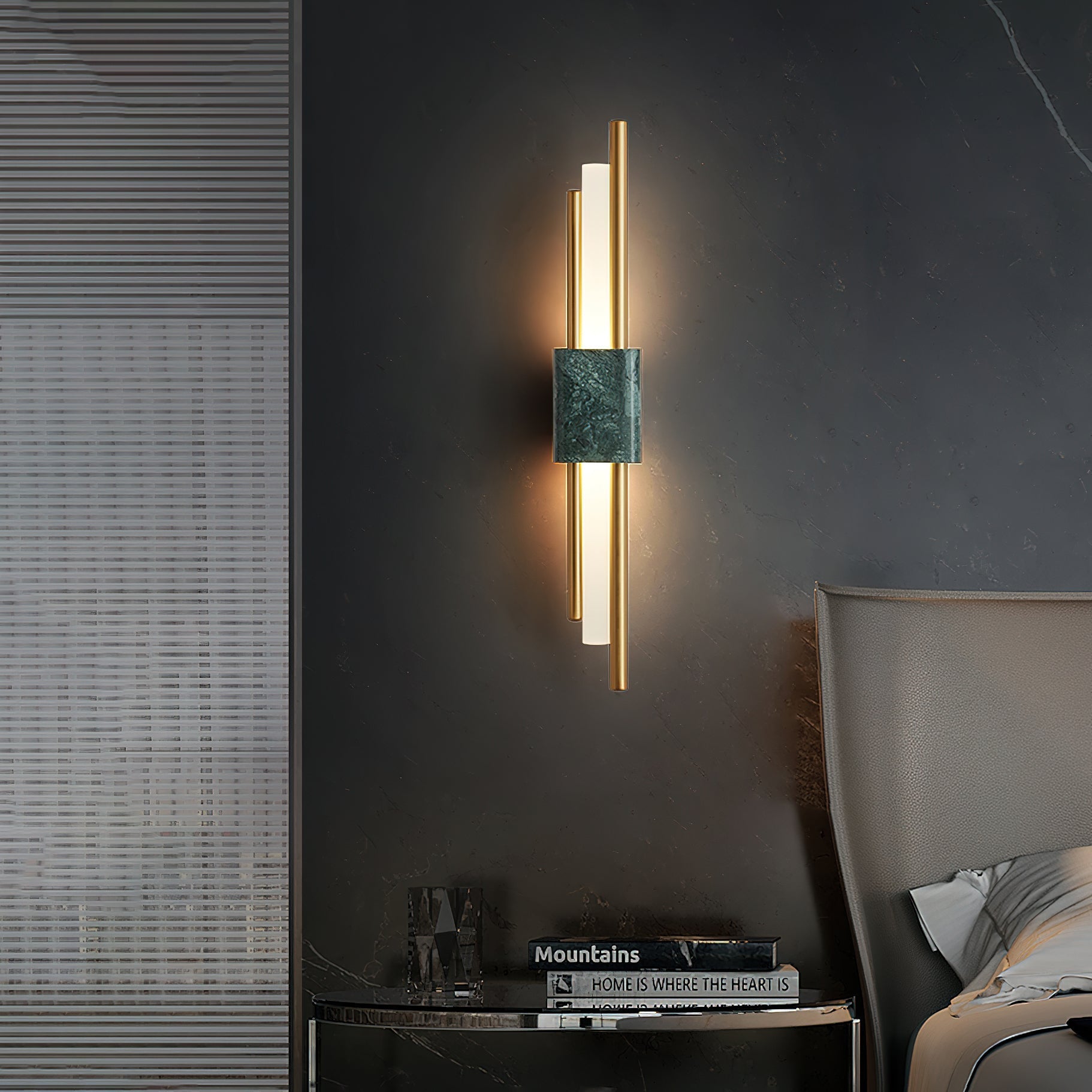 Mildred Premium Nordic Art Marble Wall Light - Letslighting