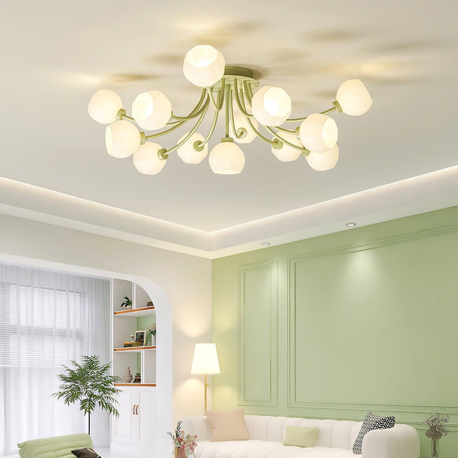 Florina Flower Ceiling Light - Letslighting