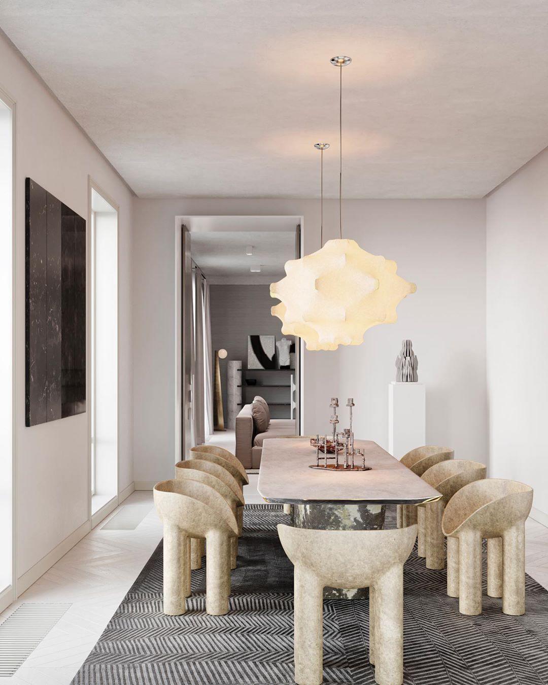 Lumina Contemporary Silk Pendant Lamp - Letslighting