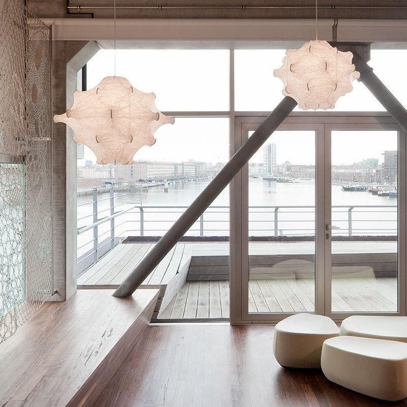 Lumina Contemporary Silk Pendant Lamp - Letslighting
