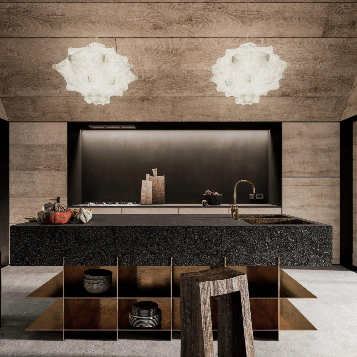 Lumina Contemporary Silk Pendant Lamp - Letslighting