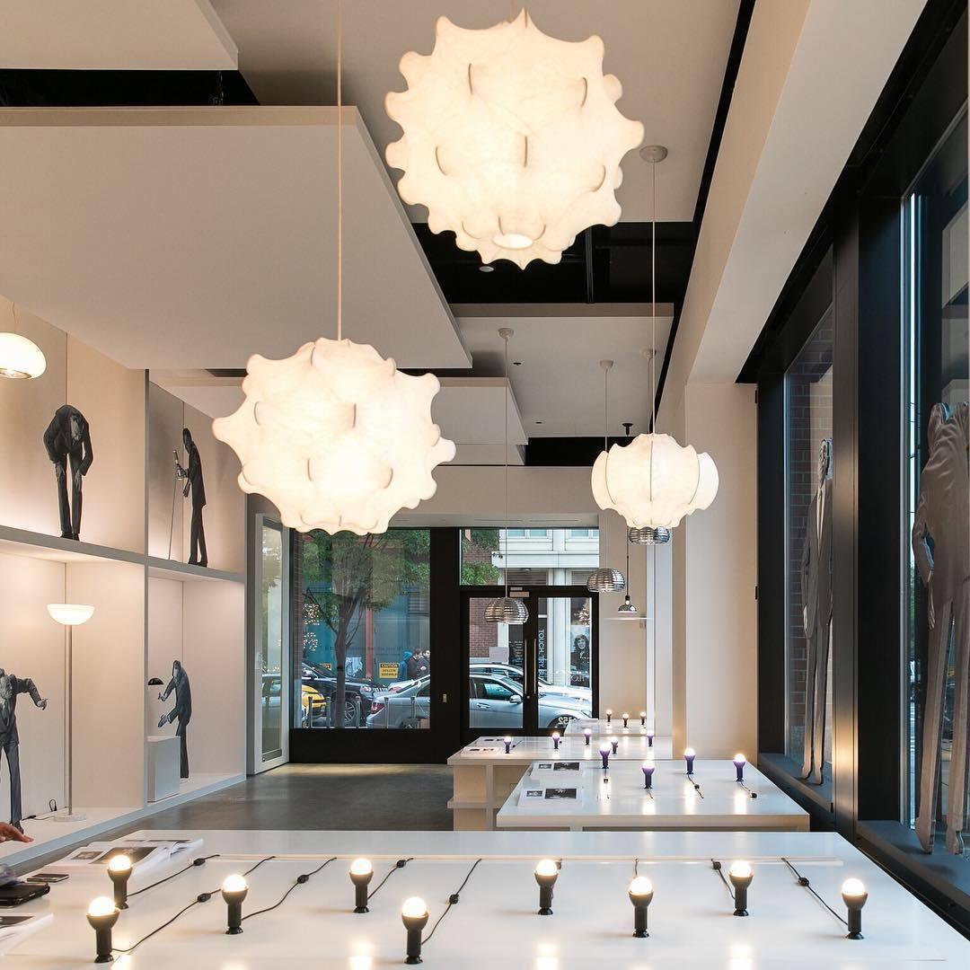 Lumina Contemporary Silk Pendant Lamp - Letslighting