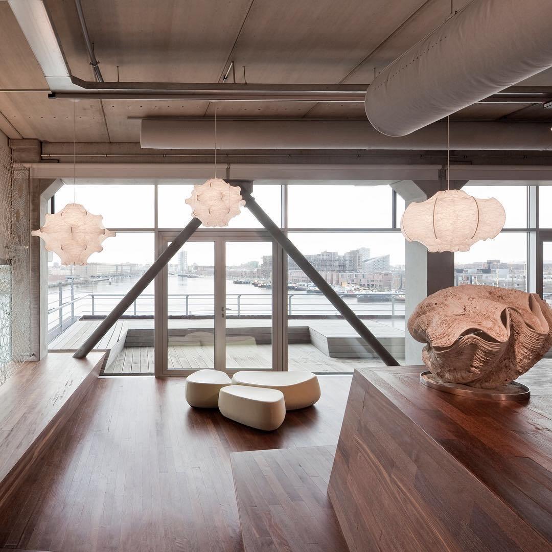 Lumina Contemporary Silk Pendant Lamp - Letslighting