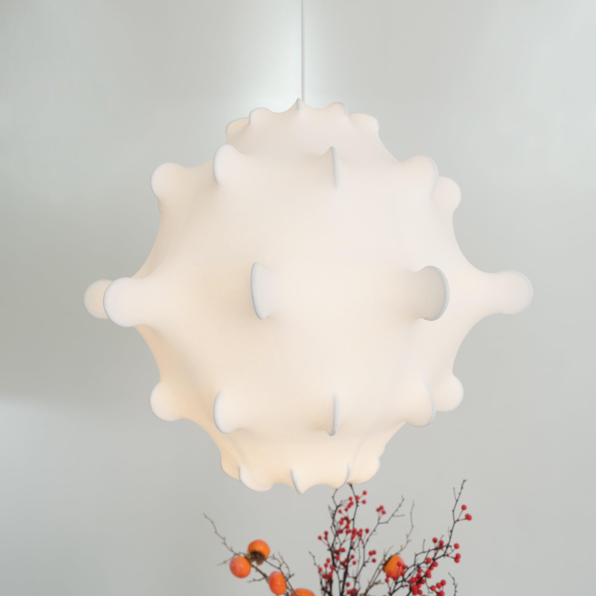 Lumina Contemporary Silk Pendant Lamp - Letslighting