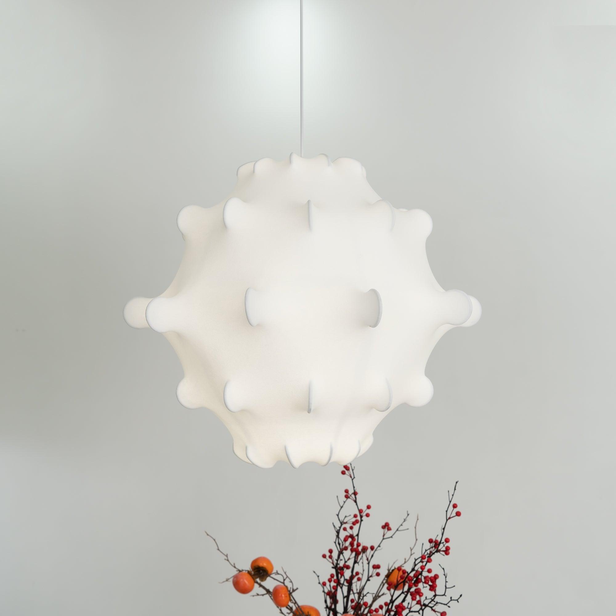 Lumina Contemporary Silk Pendant Lamp - Letslighting