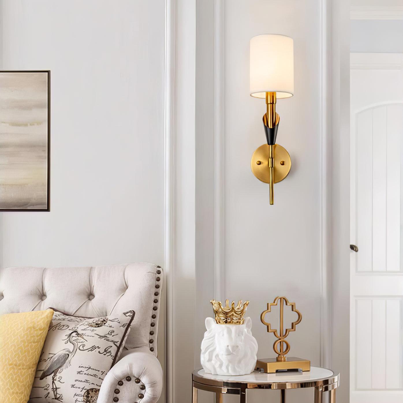 Eurzorira Fabric Wall Light
