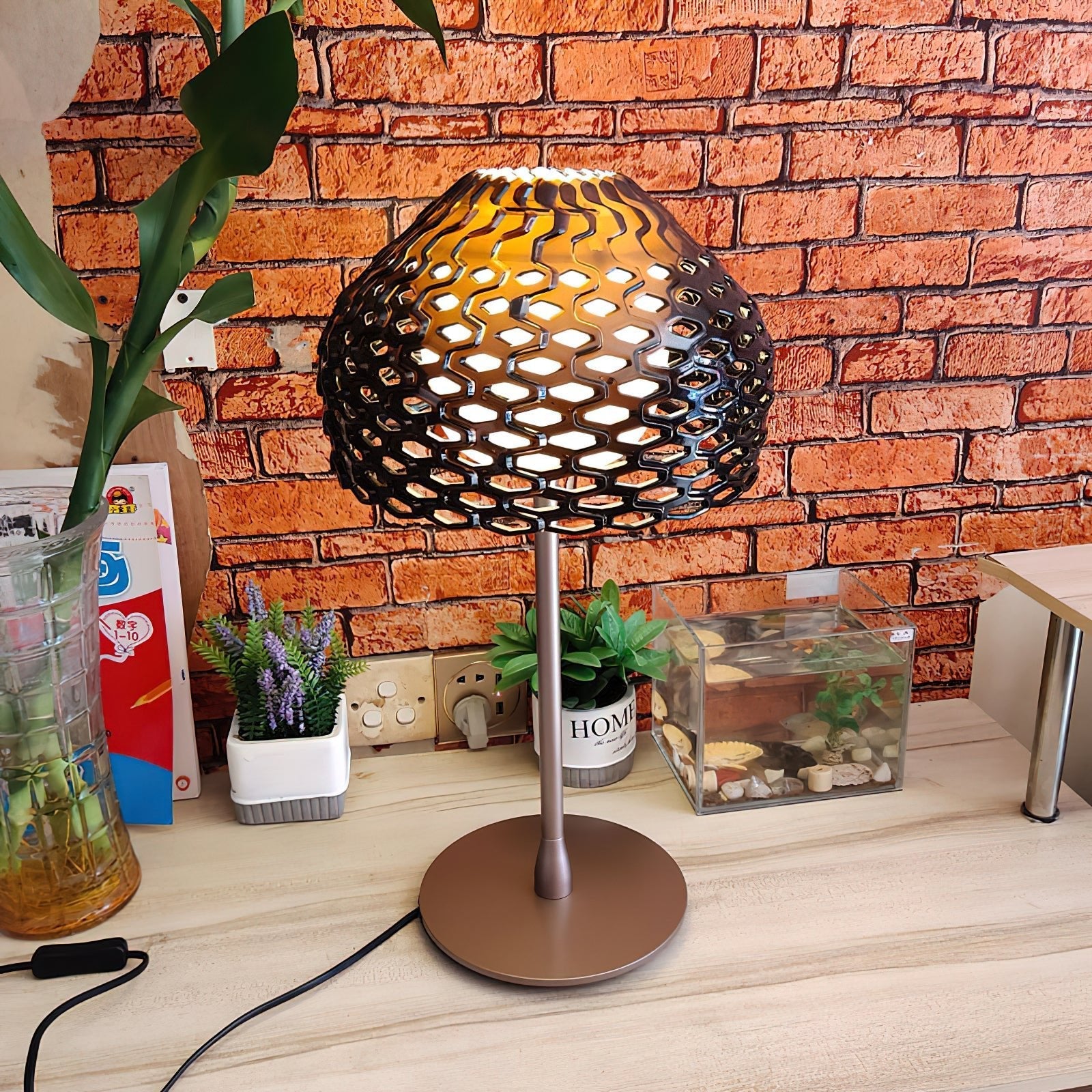 Vintace Plastic Industrial Table Lamp - Letslighting
