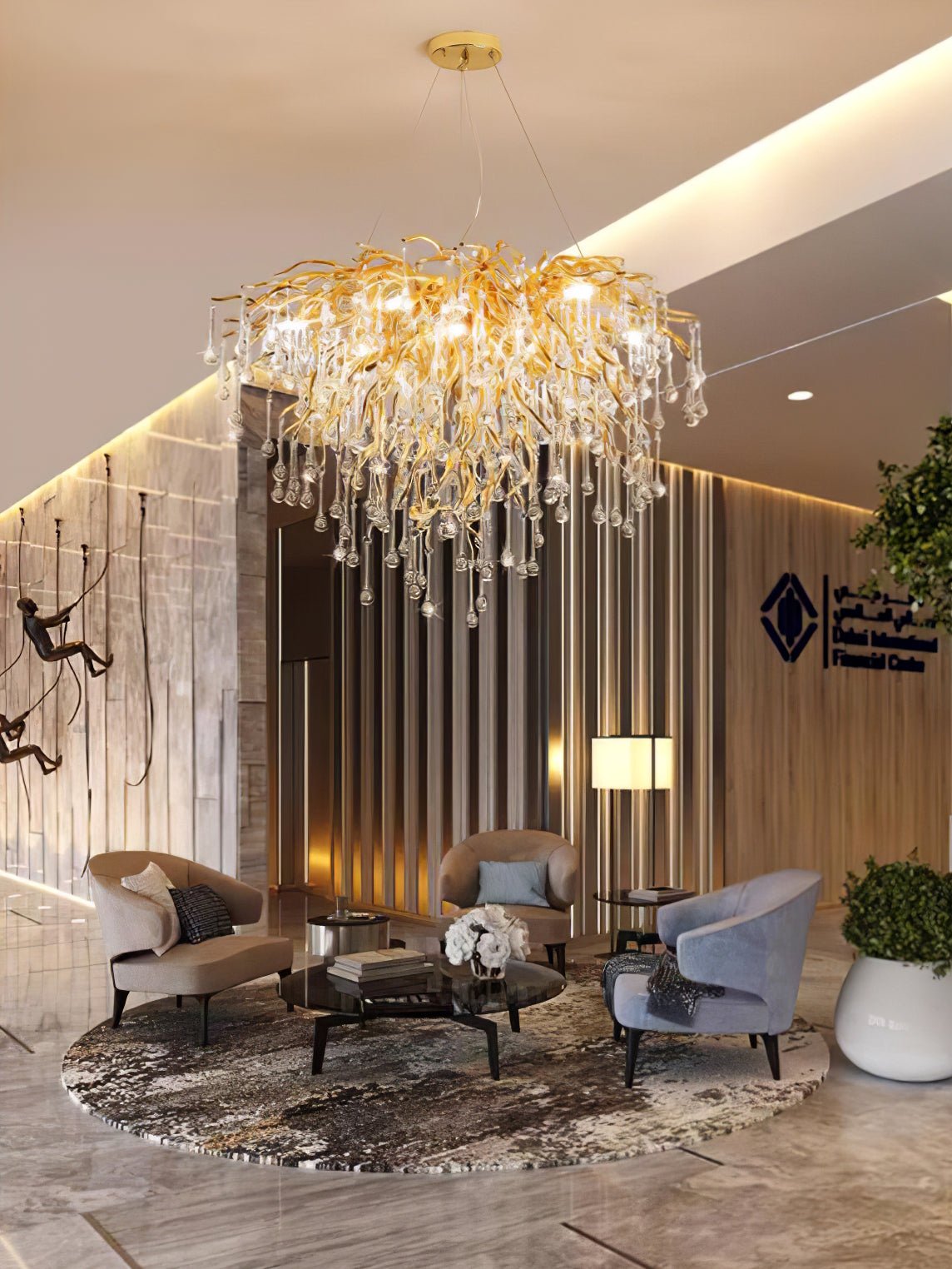 Eurrinis Postmodern Luxury Crystal Chandelier - Letslighting