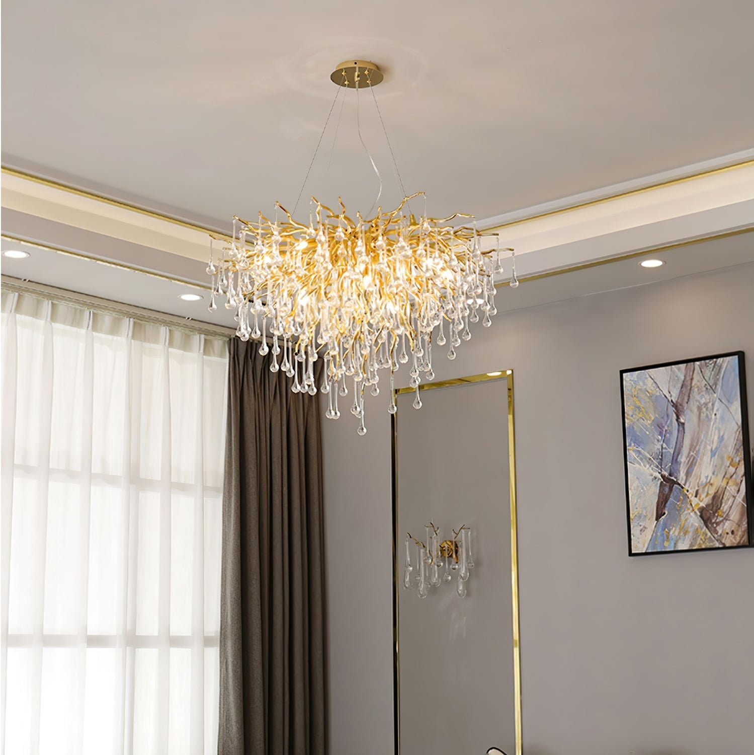 Eurrinis Postmodern Luxury Crystal Chandelier - Letslighting