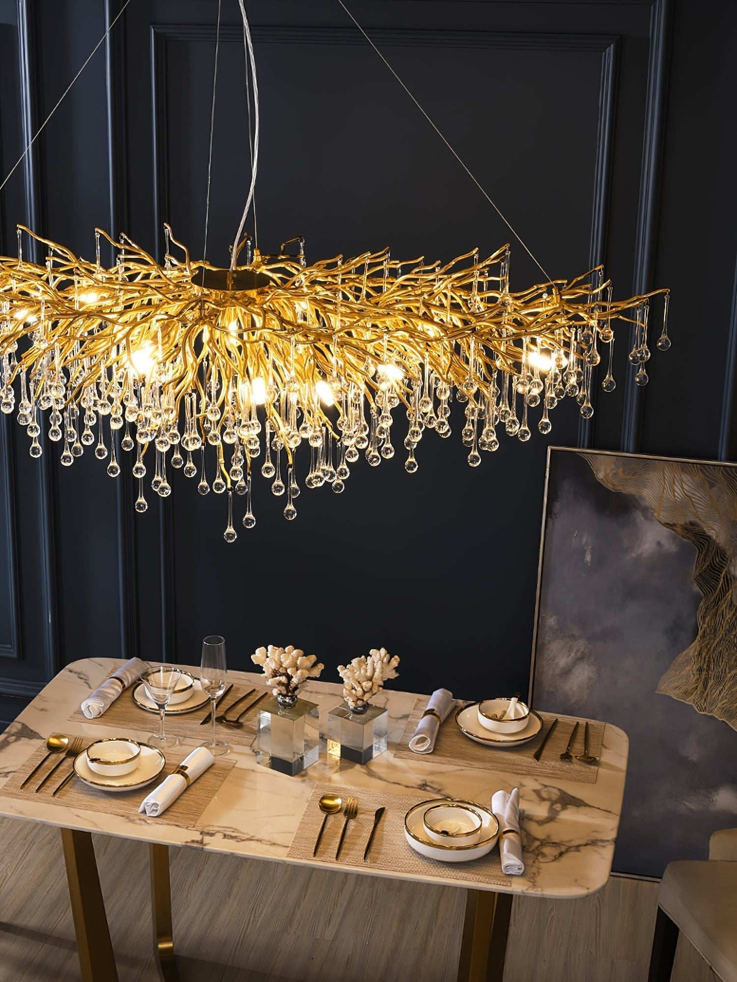 Eurrinis Postmodern Luxury Crystal Chandelier - Letslighting