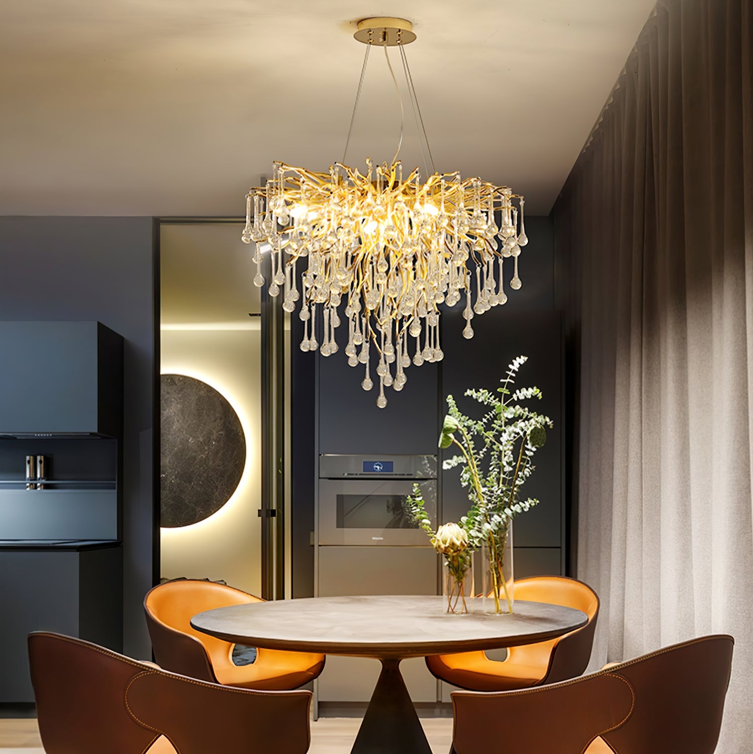 Hephaestus Chandelier Tassel Luxury