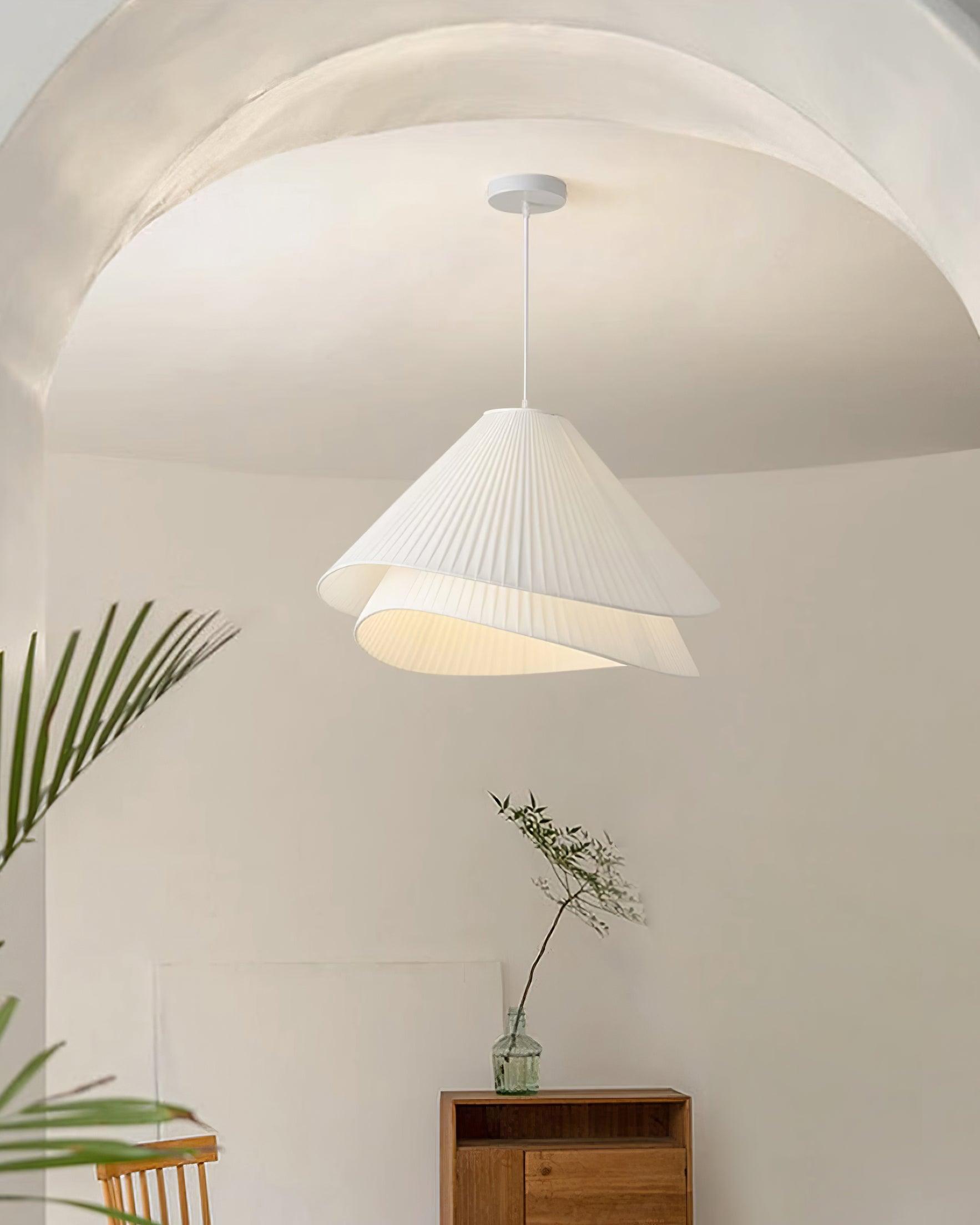 Tempo Pleated Pendant Light - Letslighting