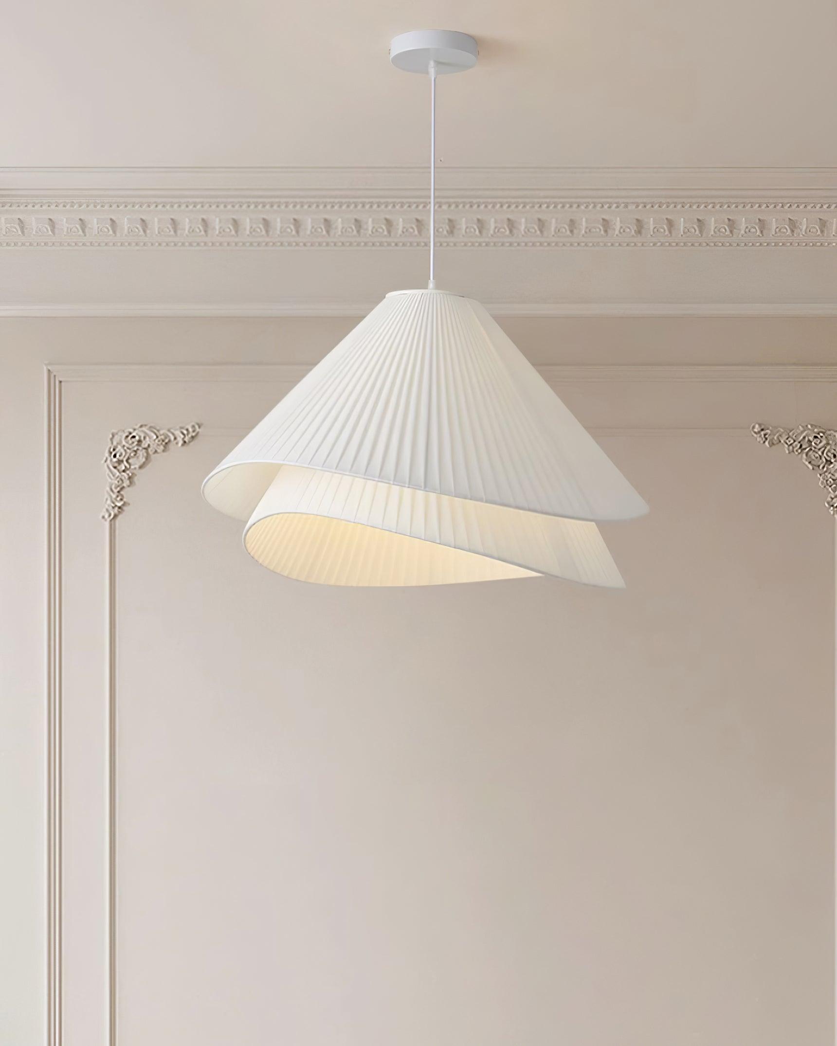 Tempo Pleated Pendant Light - Letslighting
