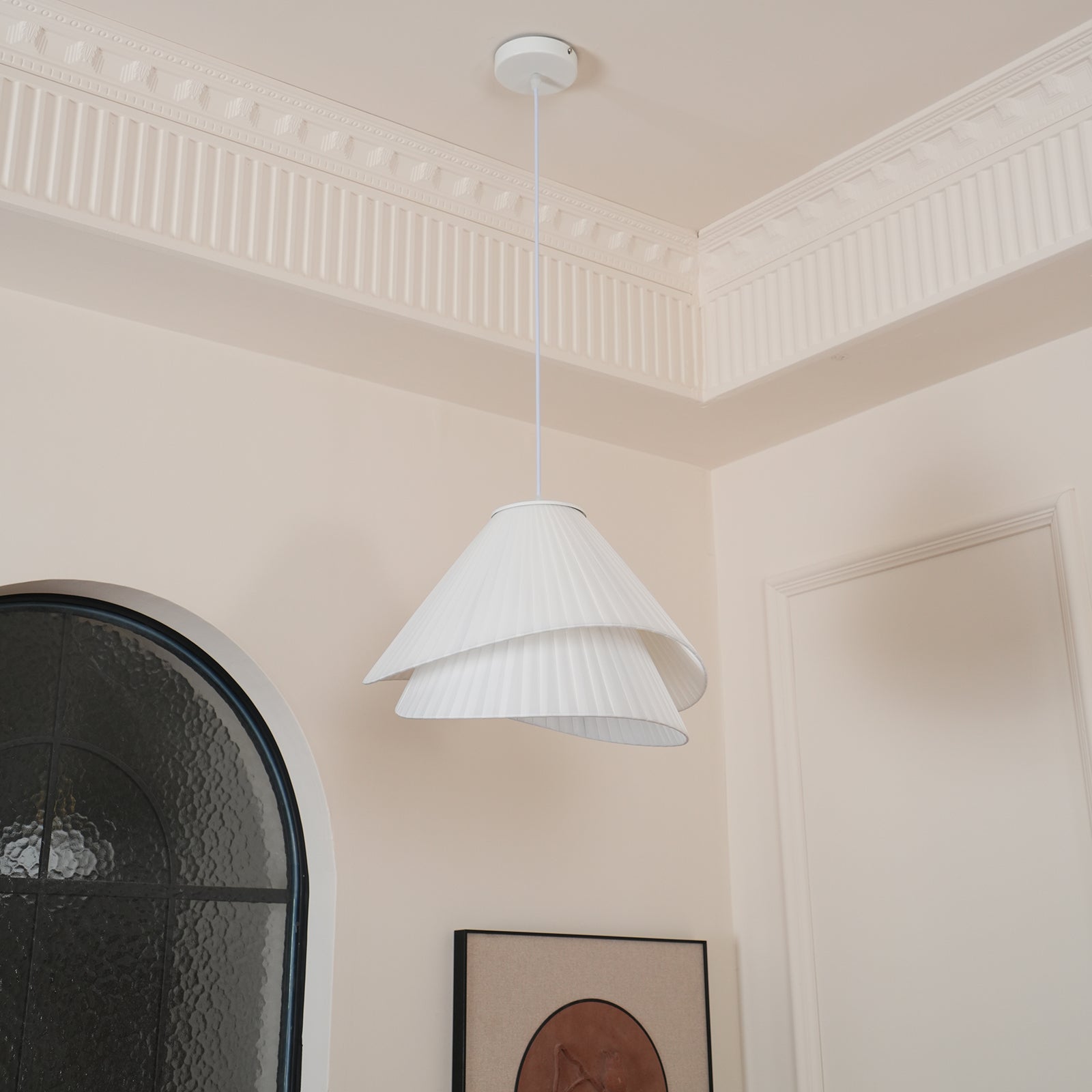 Tempo Pleated Pendant Light - Letslighting