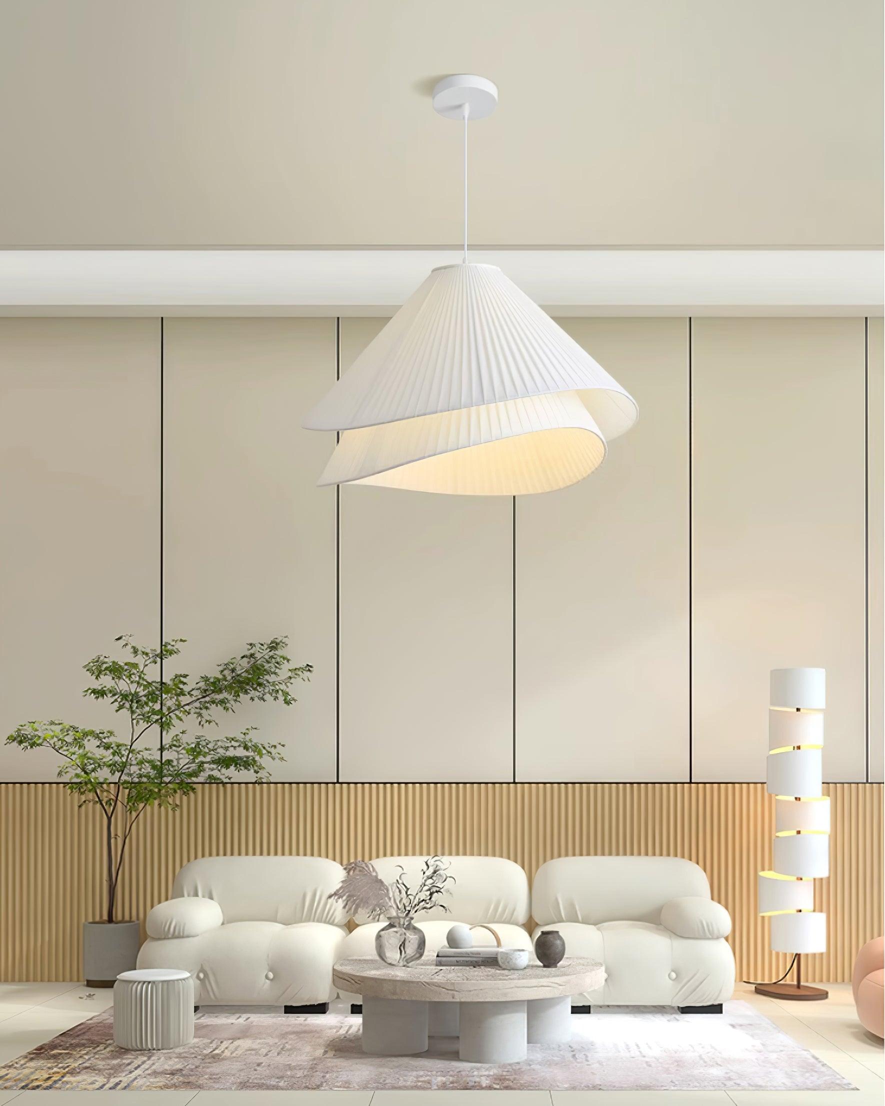 Tempo Pleated Pendant Light - Letslighting