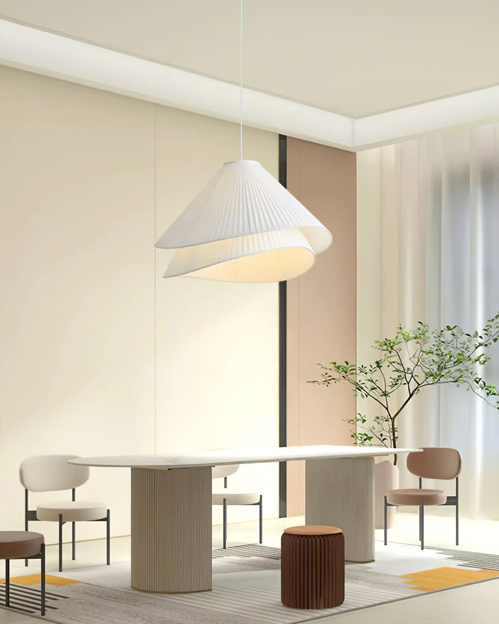 Tempo Pleated Pendant Light - Letslighting