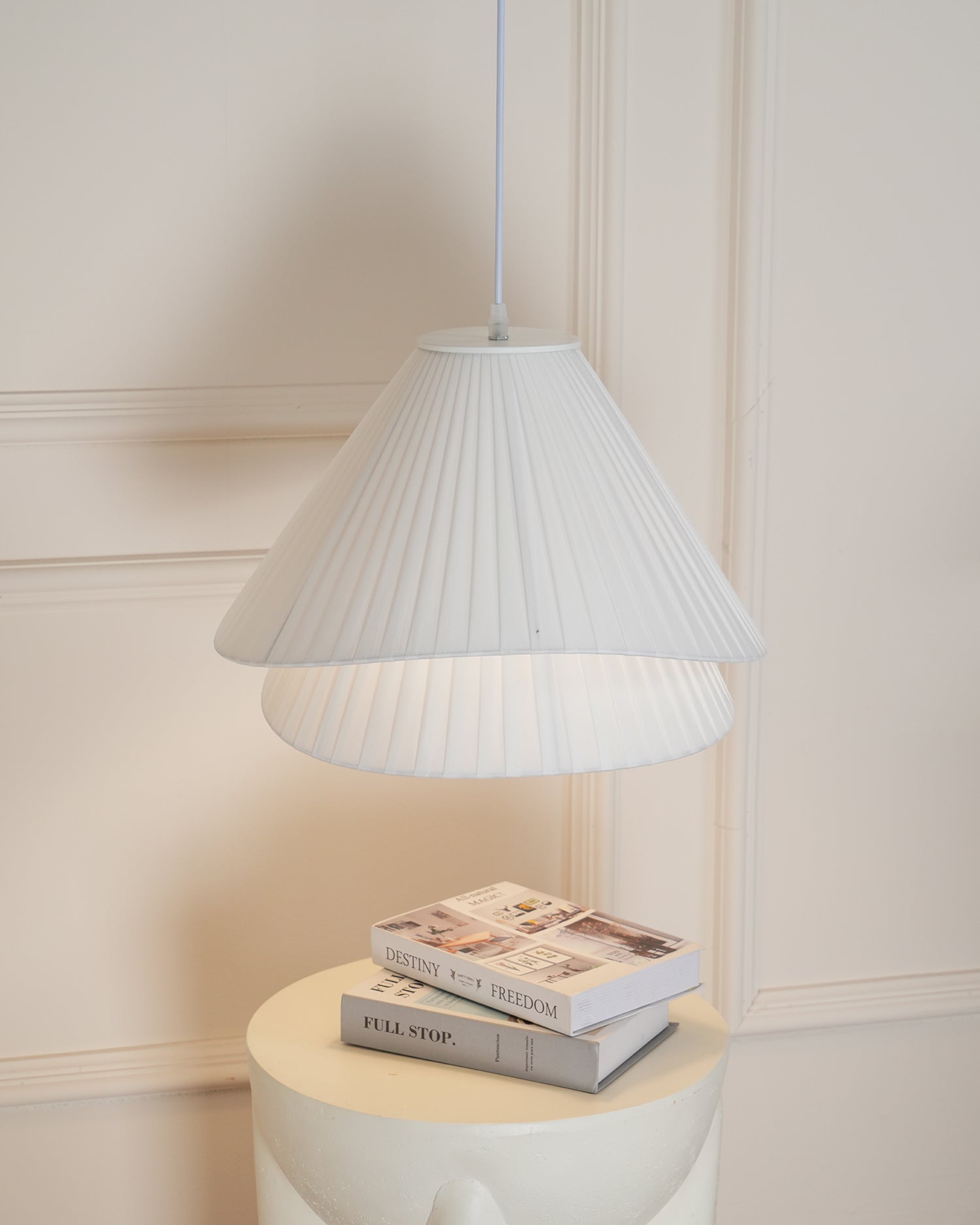 Tempo Pleated Pendant Light - Letslighting