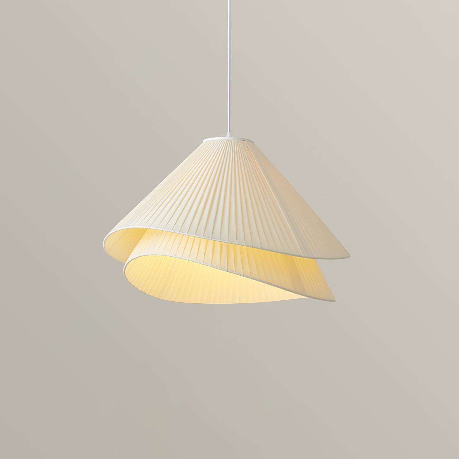 Tempo Pleated Pendant Light - Letslighting