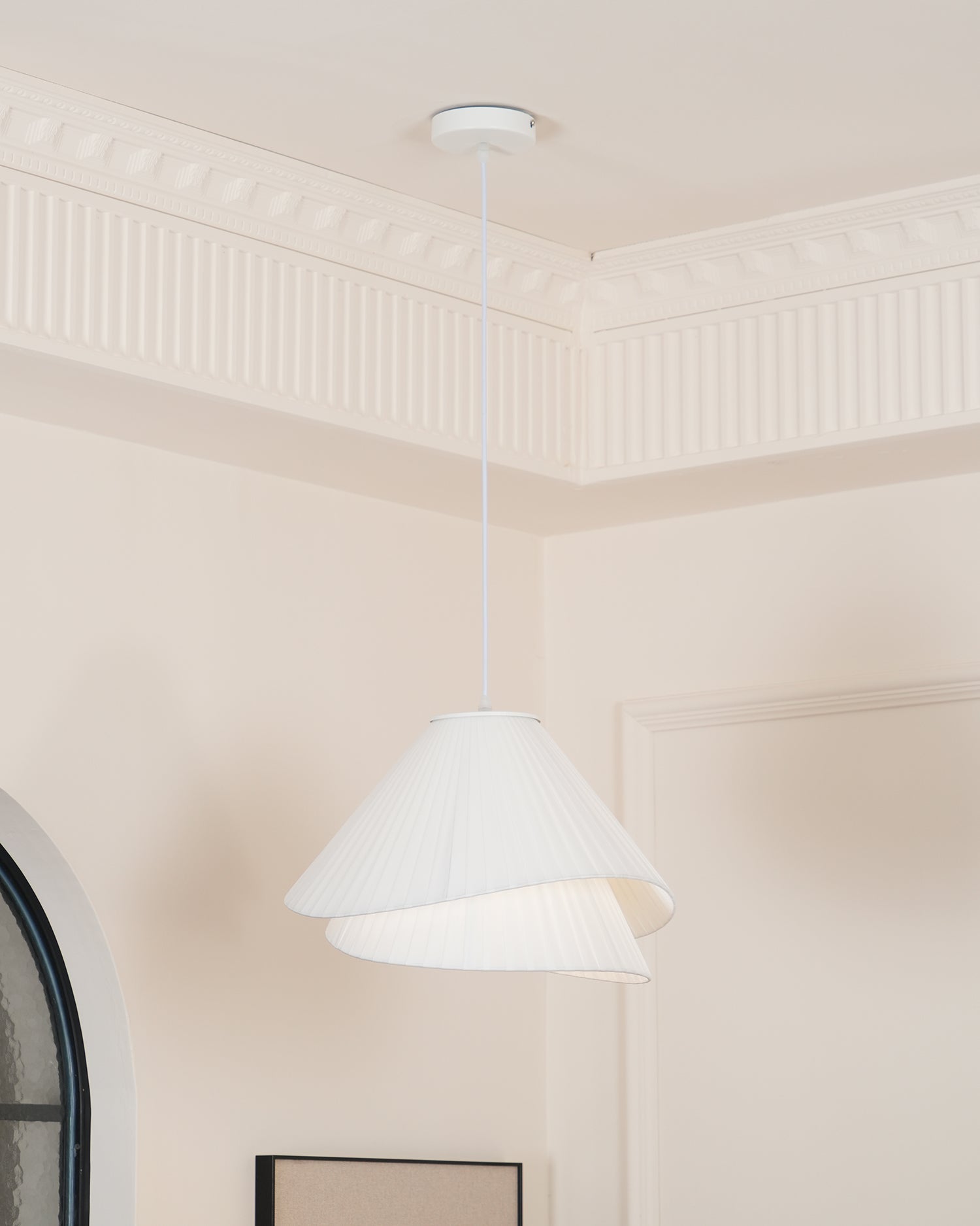 Tempo Pleated Pendant Light - Letslighting