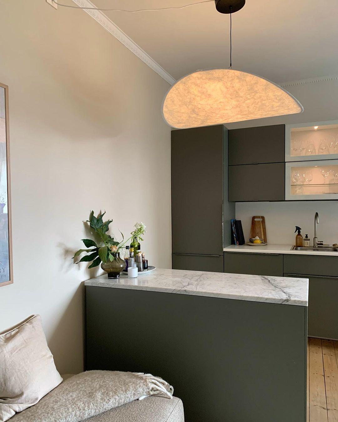 Vela Minimalist Silk Pendant Light - Letslighting