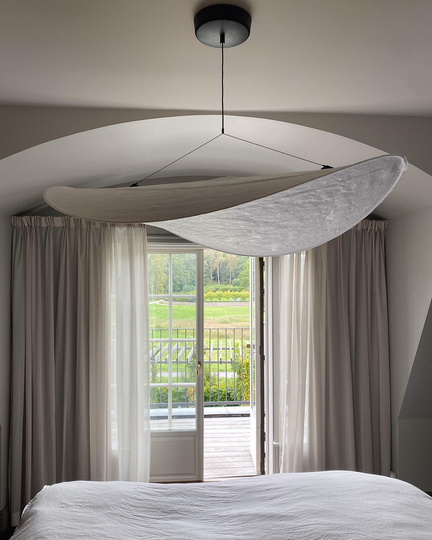 Elsolir Modern Minimalist Paper Pendant Lamp - Letslighting