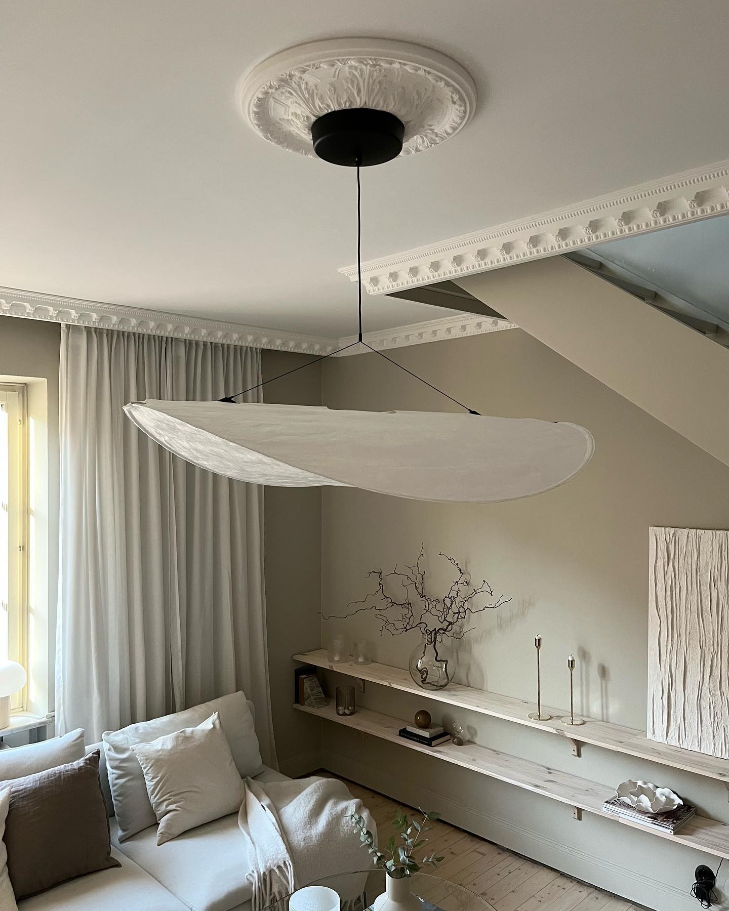 Elsolir Modern Minimalist Paper Pendant Lamp - Letslighting