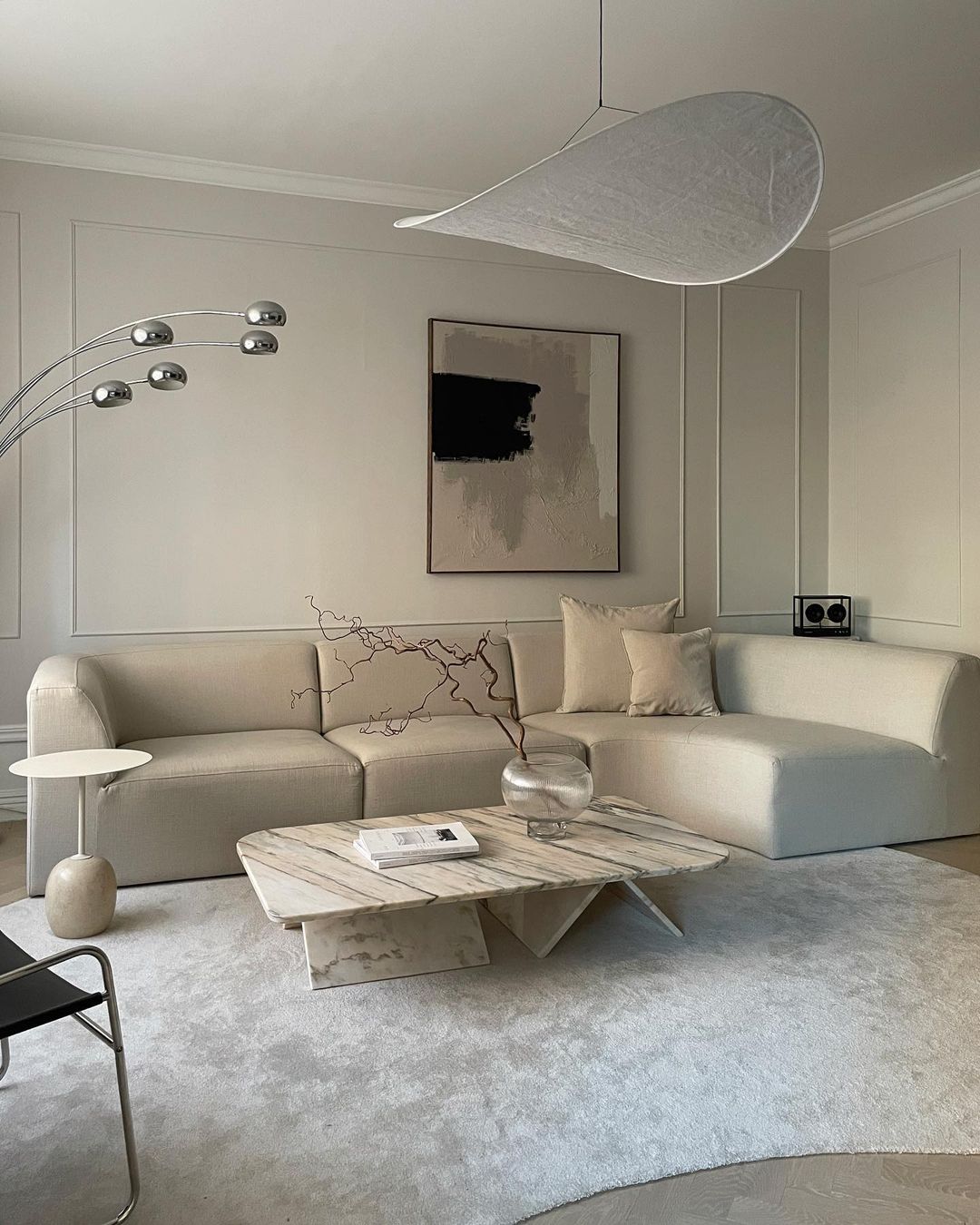 Vela Minimalist Silk Pendant Light - Letslighting