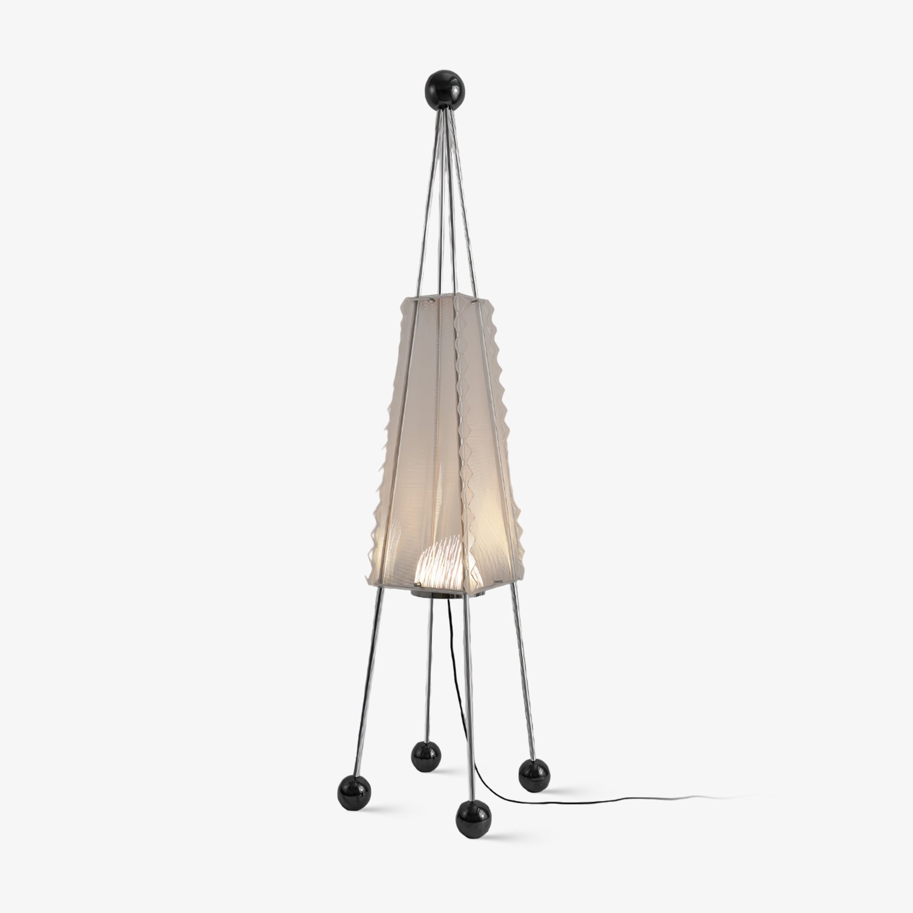 Tetra Industrial Acrylic Floor Lamp - Letslighting