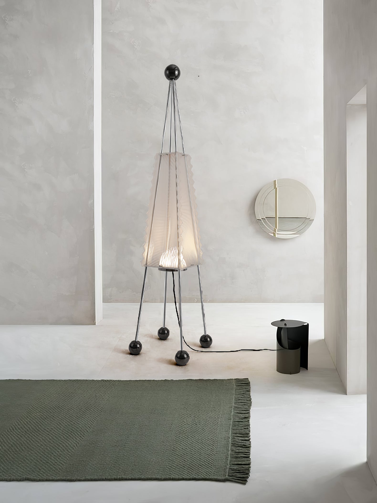 Tetra Industrial Acrylic Floor Lamp - Letslighting