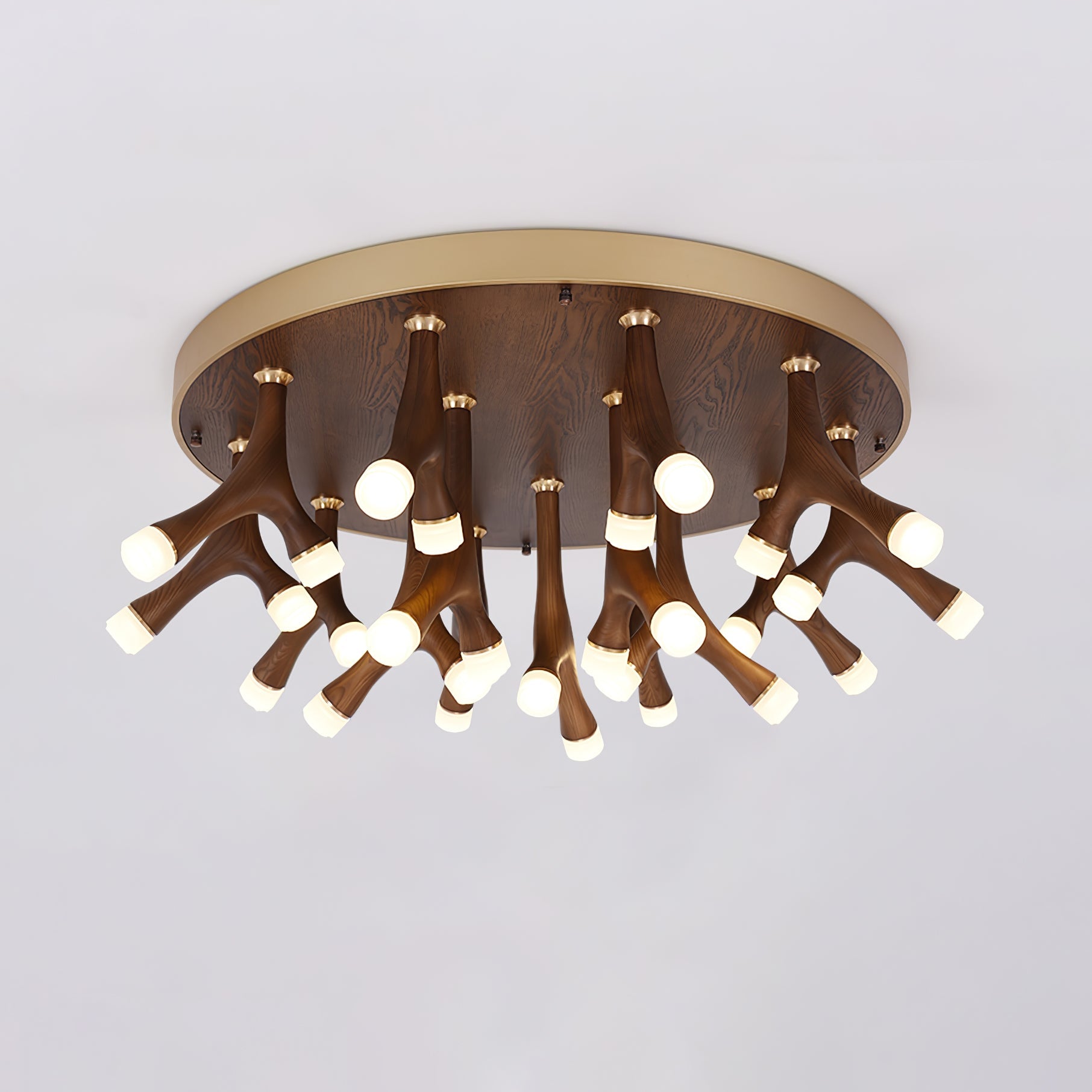 Vilorion Nature-Inspired Wood Ceiling Light - Letslighting
