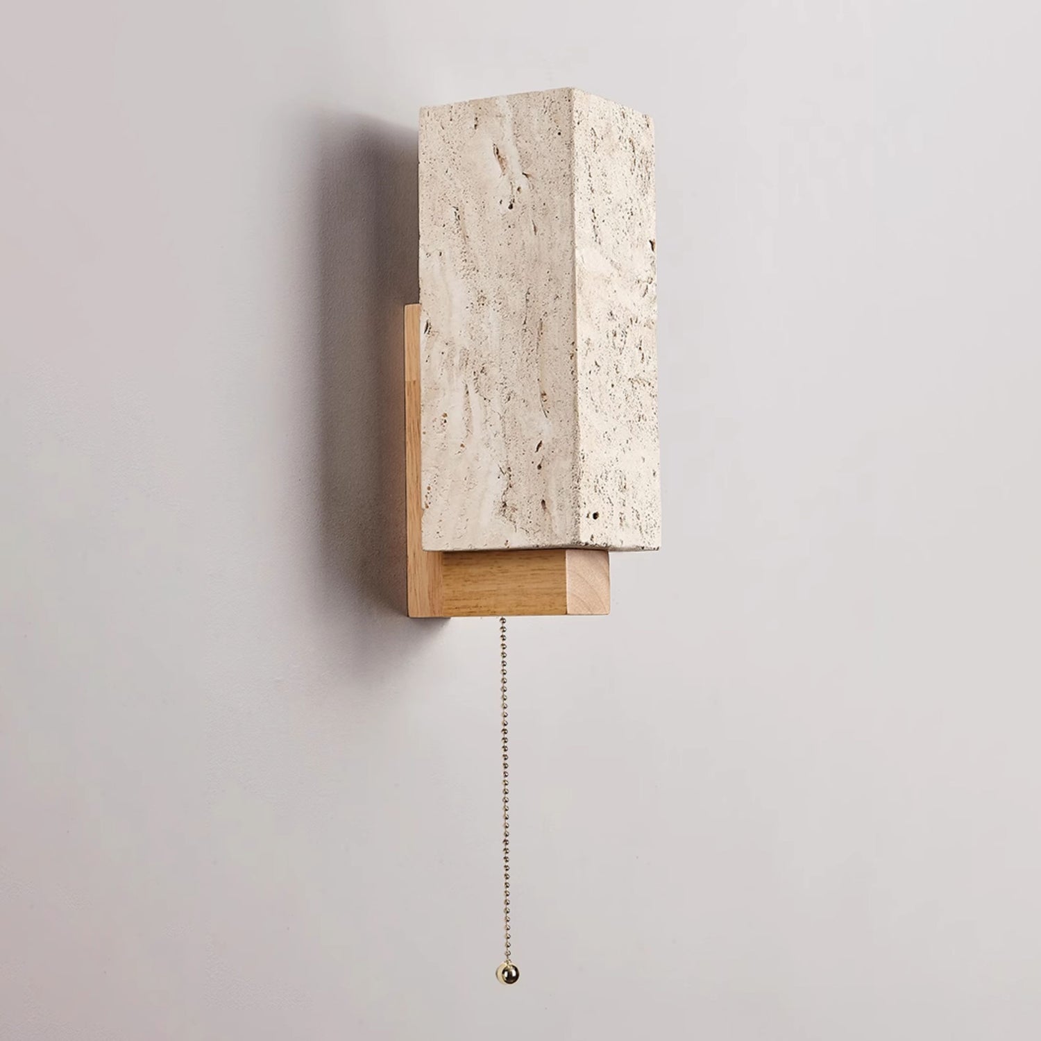 Elsoran Travertine Block Wall Light