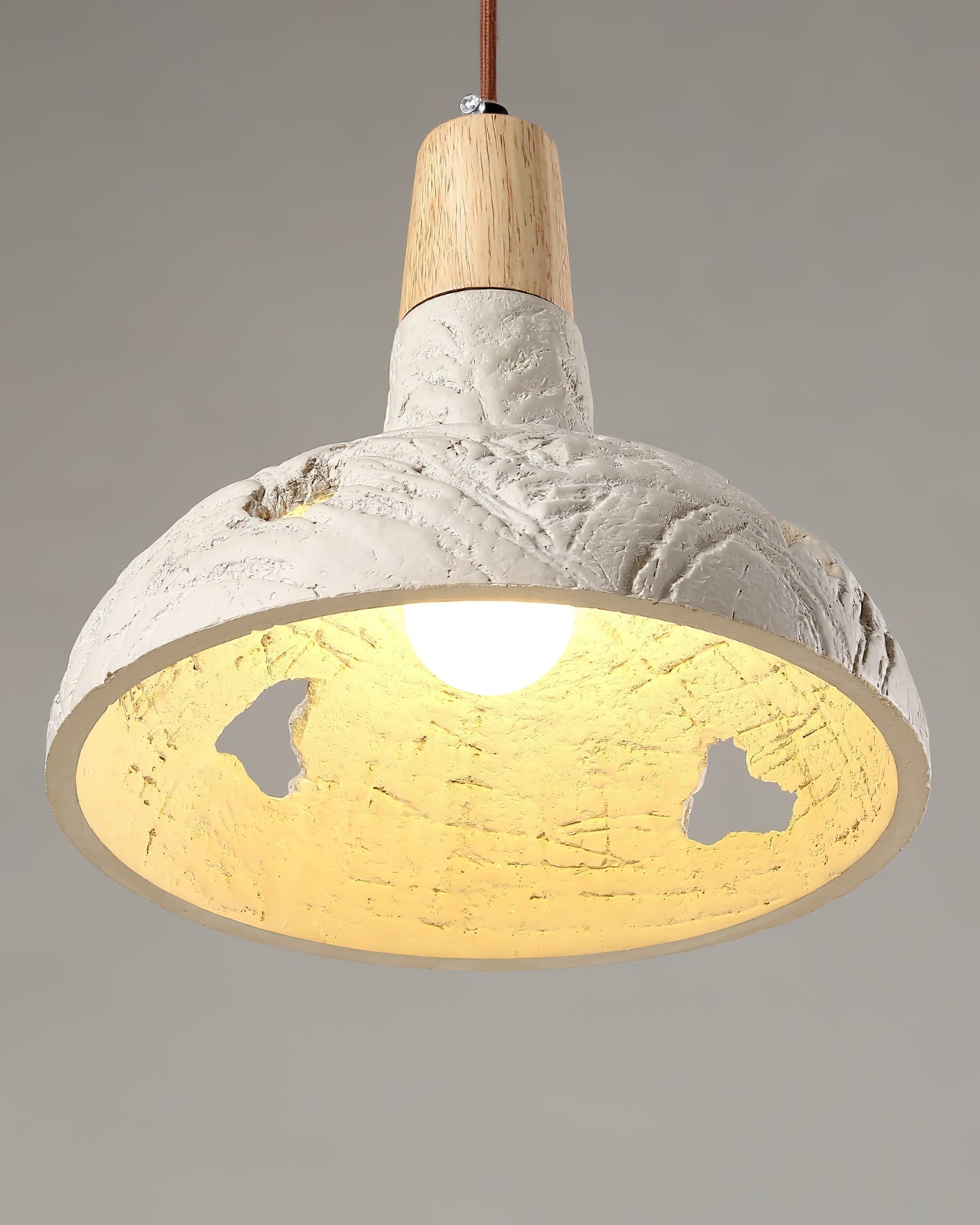 Ormarion Nordic Art Carve Cement Pendant Lamp - Letslighting