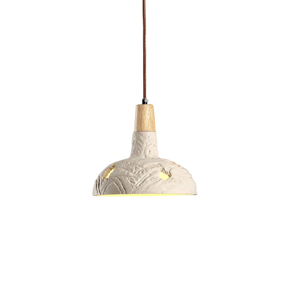 Ormarion Nordic Art Carve Cement Pendant Lamp - Letslighting