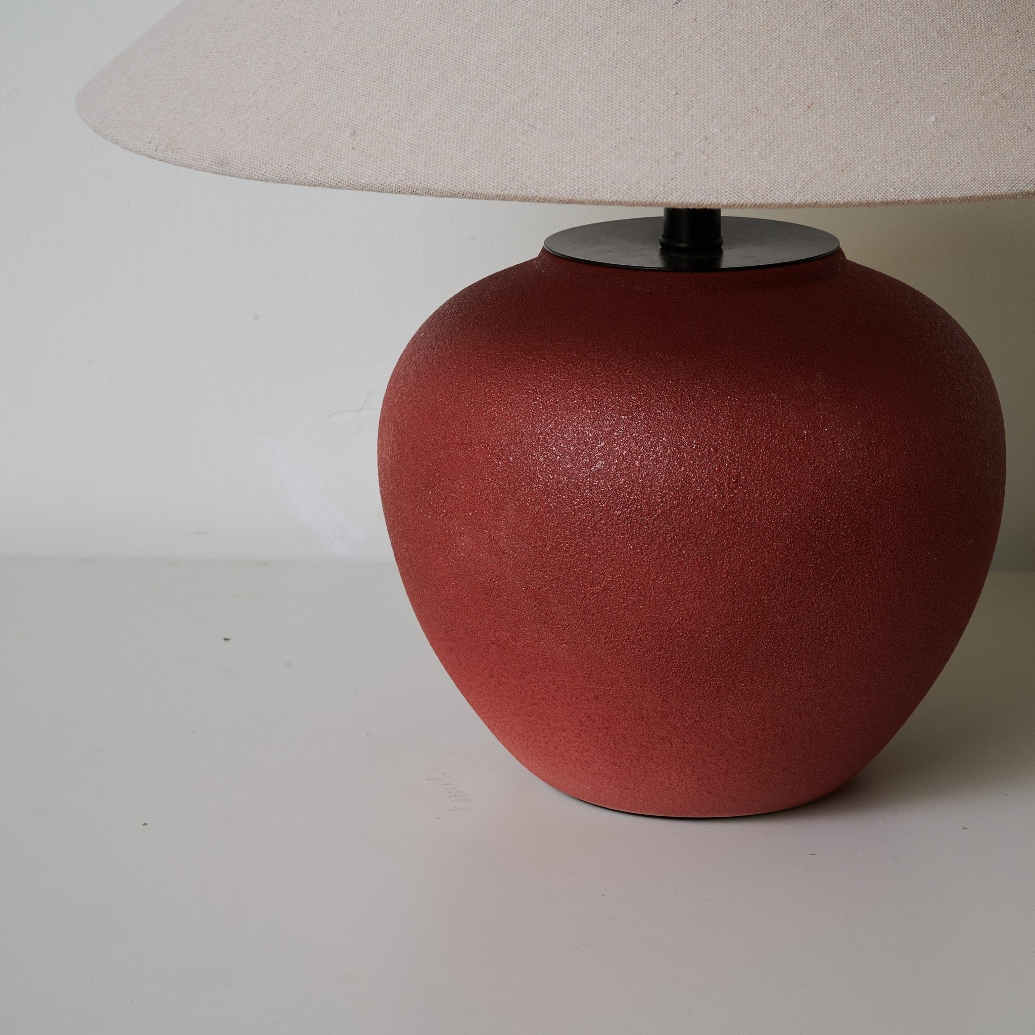 Monica Minimalist Ceramics Table Lamp - Letslighting