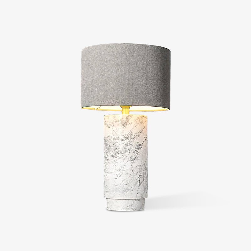 Radiace Marble Fabric Table Lamp - Letslighting