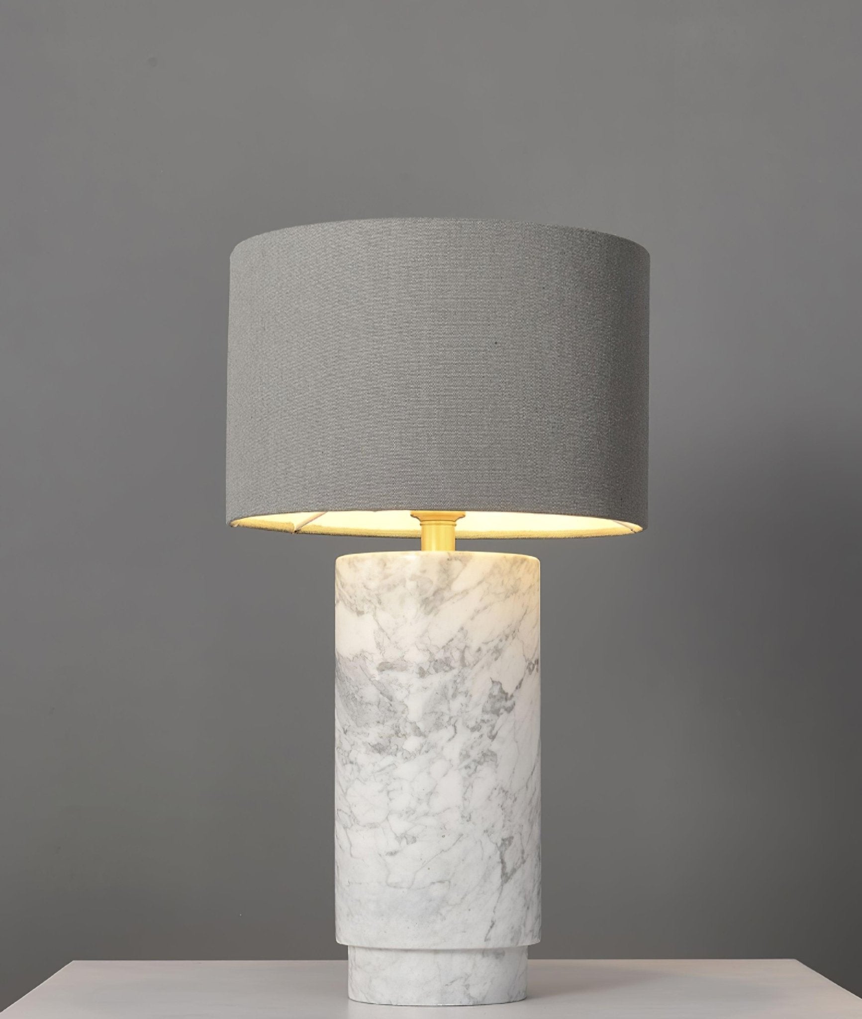Radiace Marble Fabric Table Lamp - Letslighting