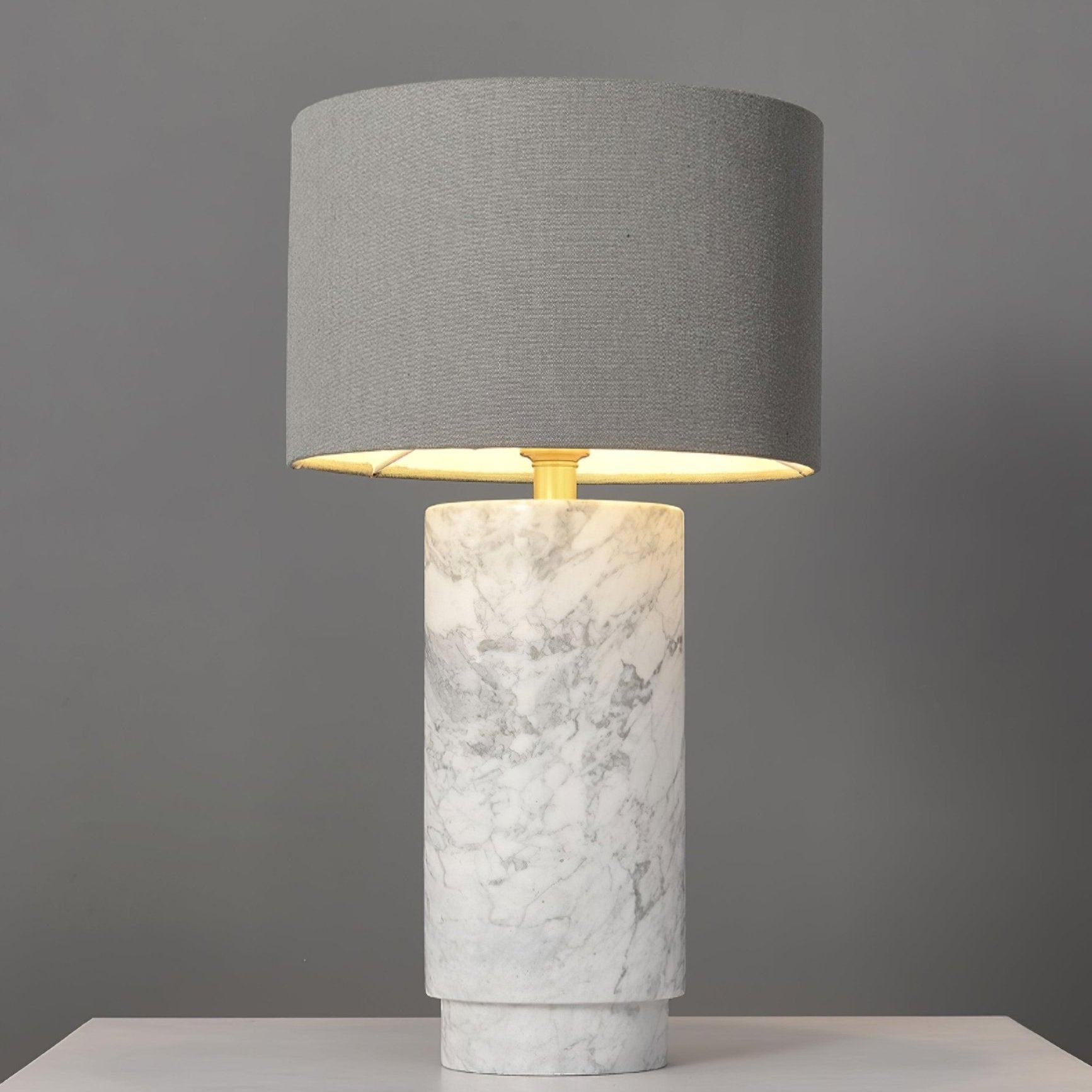 Radiace Marble Fabric Table Lamp - Letslighting