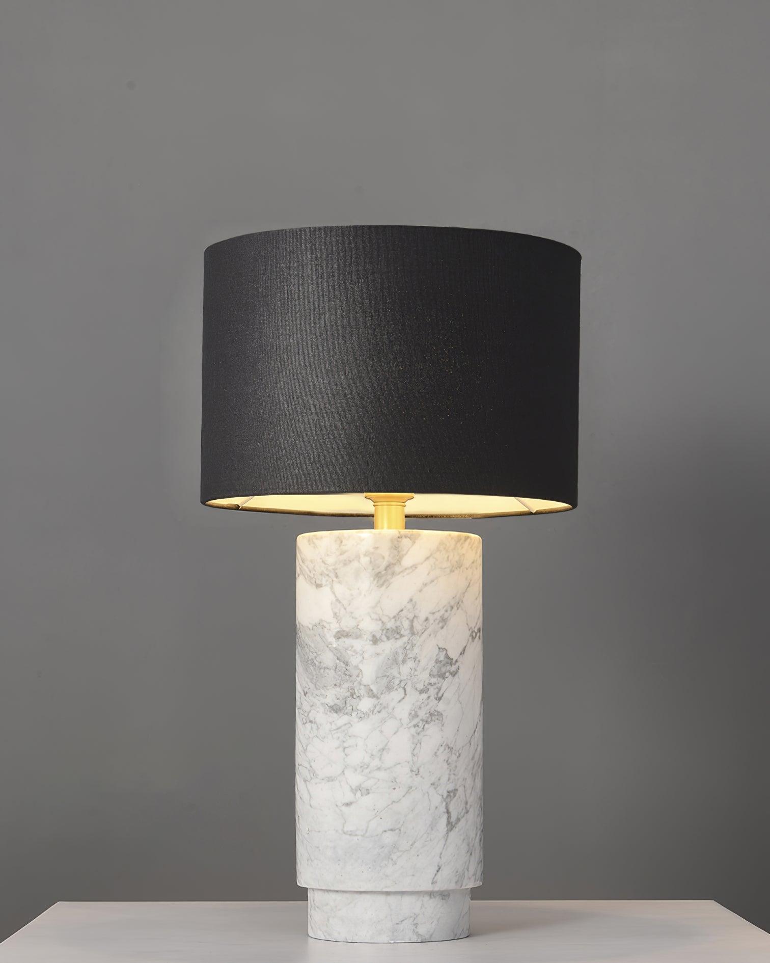 Radiace Marble Fabric Table Lamp - Letslighting