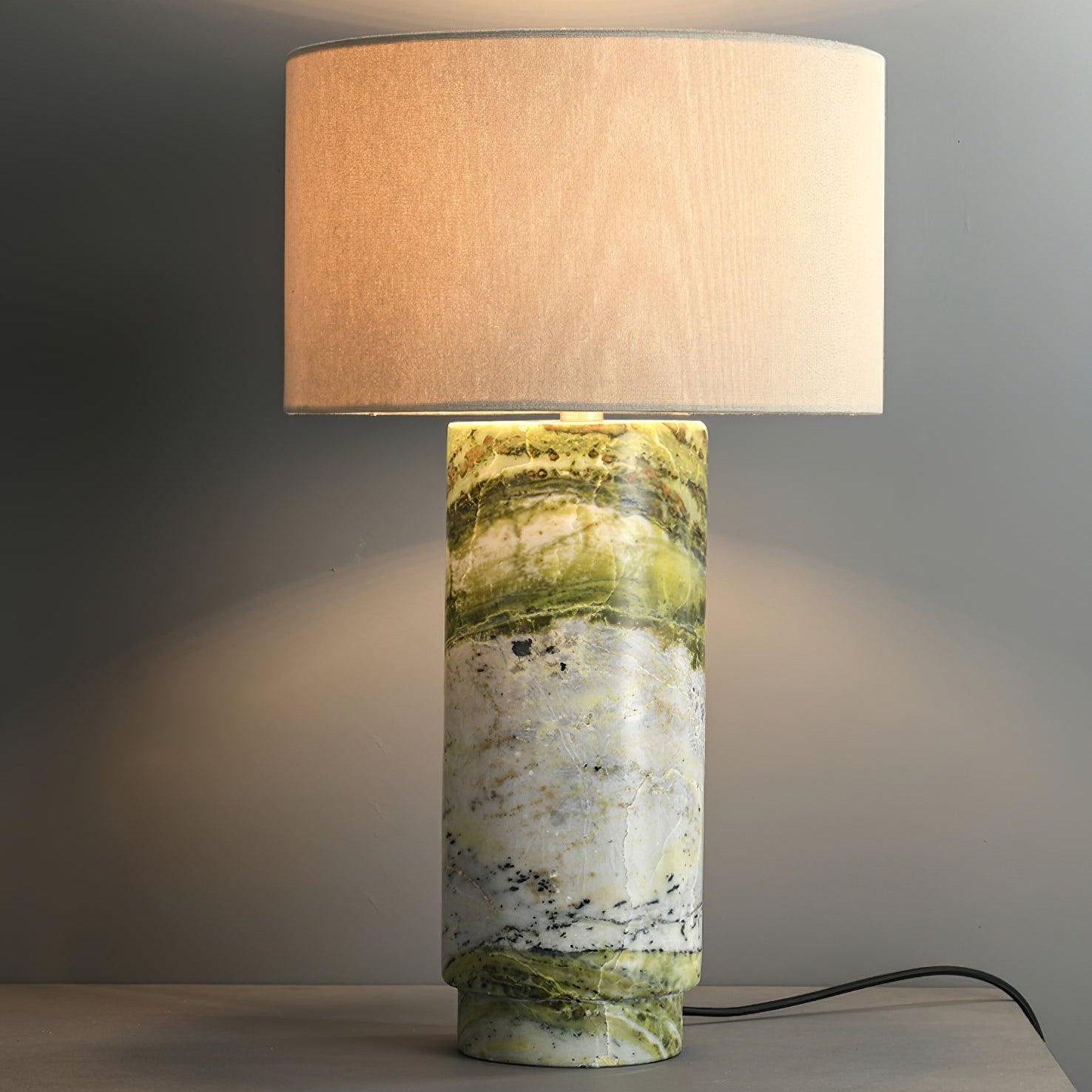 Radiace Marble Fabric Table Lamp - Letslighting