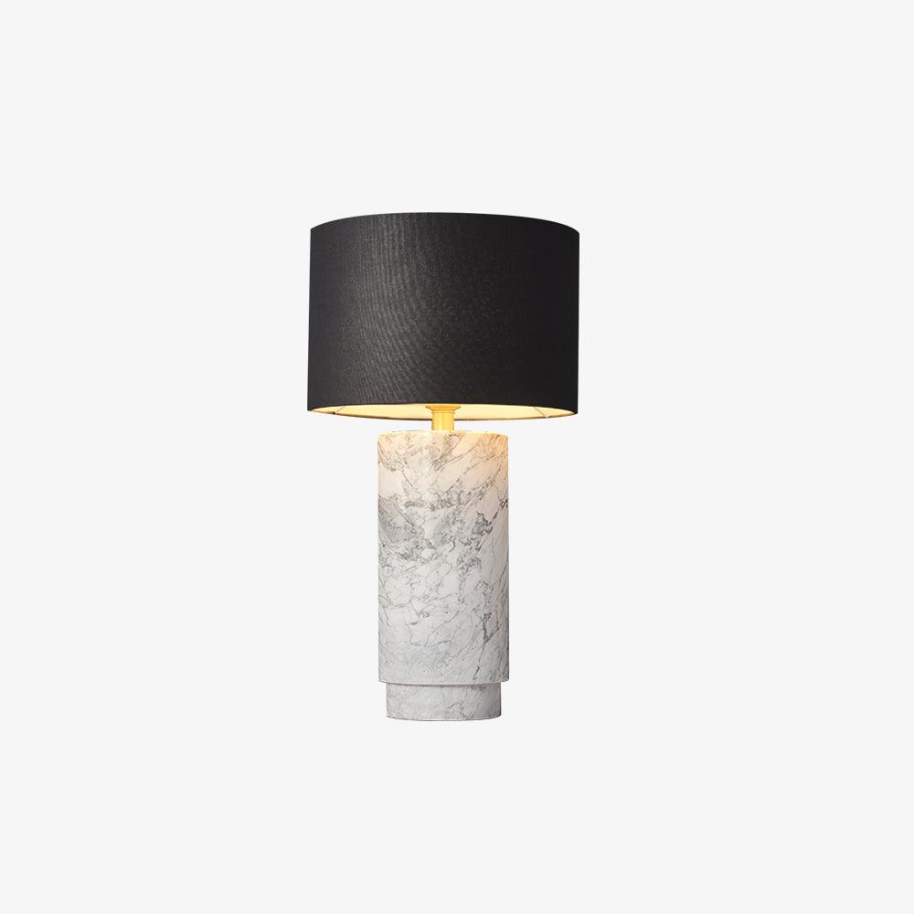 Radiace Marble Fabric Table Lamp - Letslighting