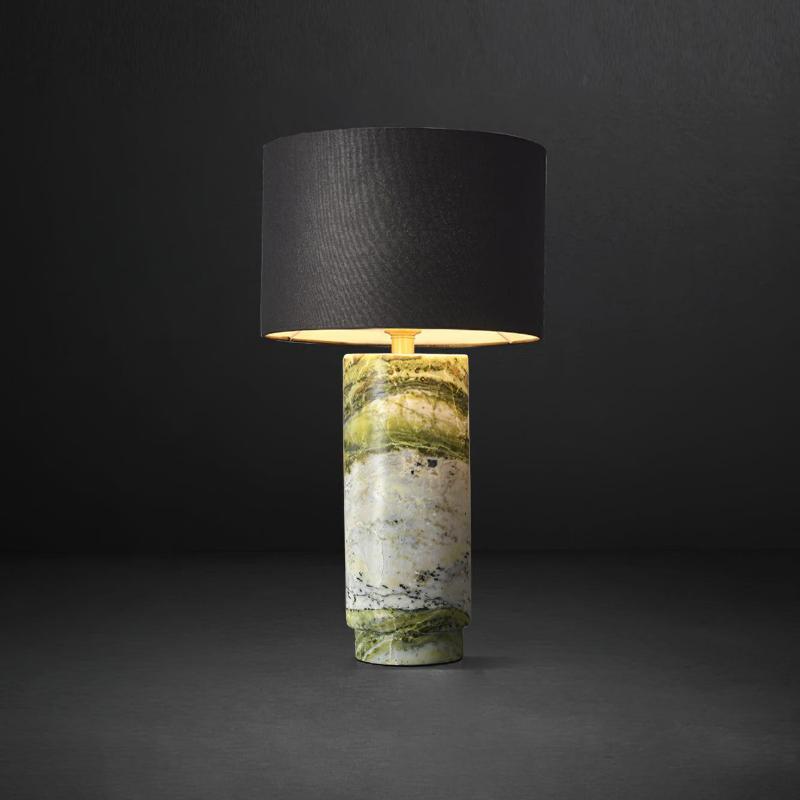 Radiace Marble Fabric Table Lamp - Letslighting