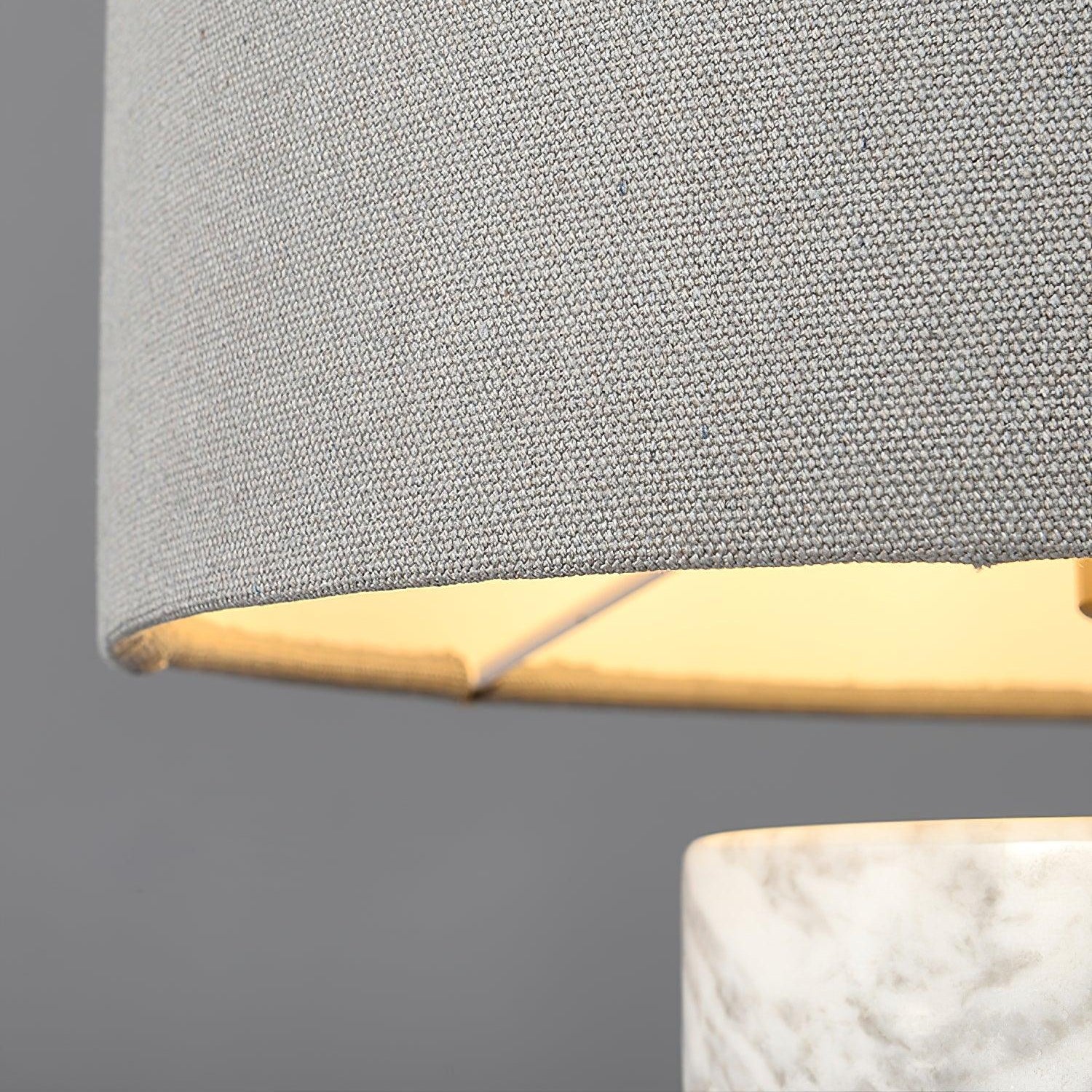 Radiace Marble Fabric Table Lamp - Letslighting