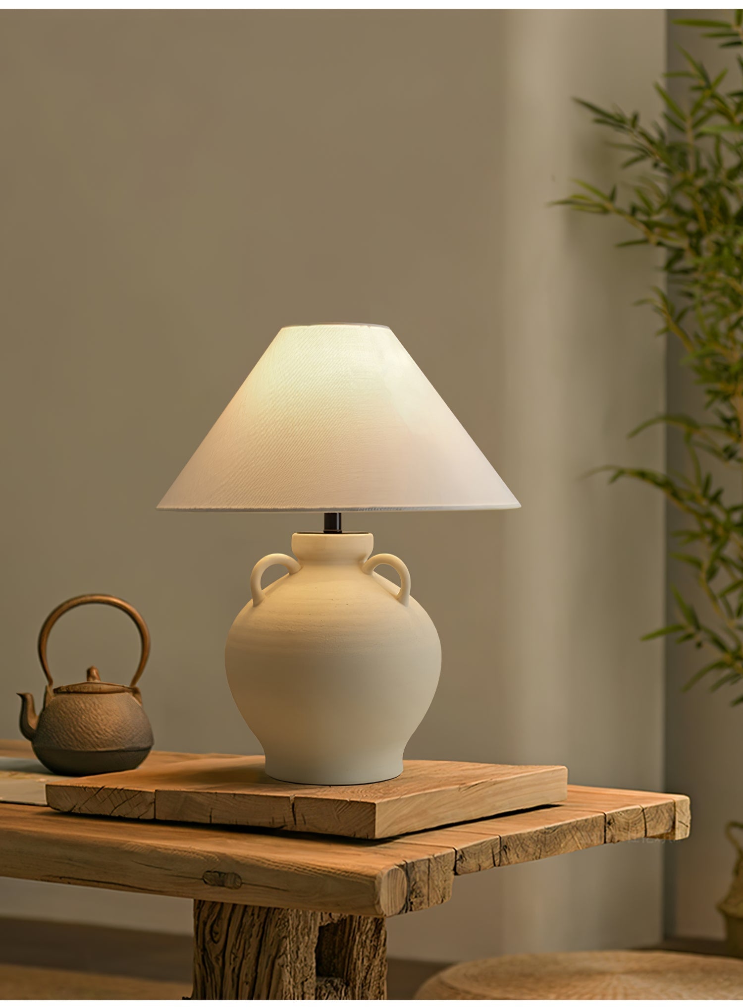 Joyce Modern Ceramics Table Lamp - Letslighting