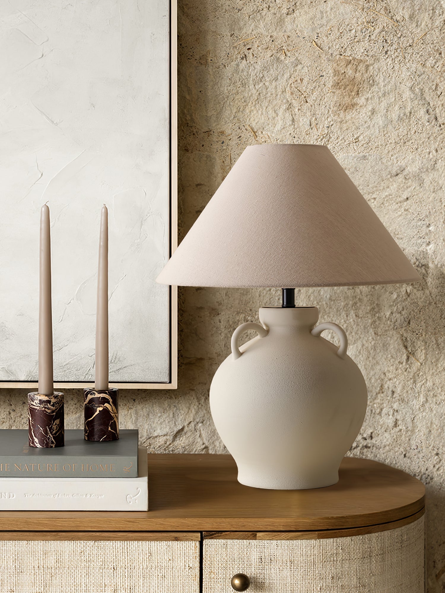 Joyce Modern Ceramics Table Lamp - Letslighting