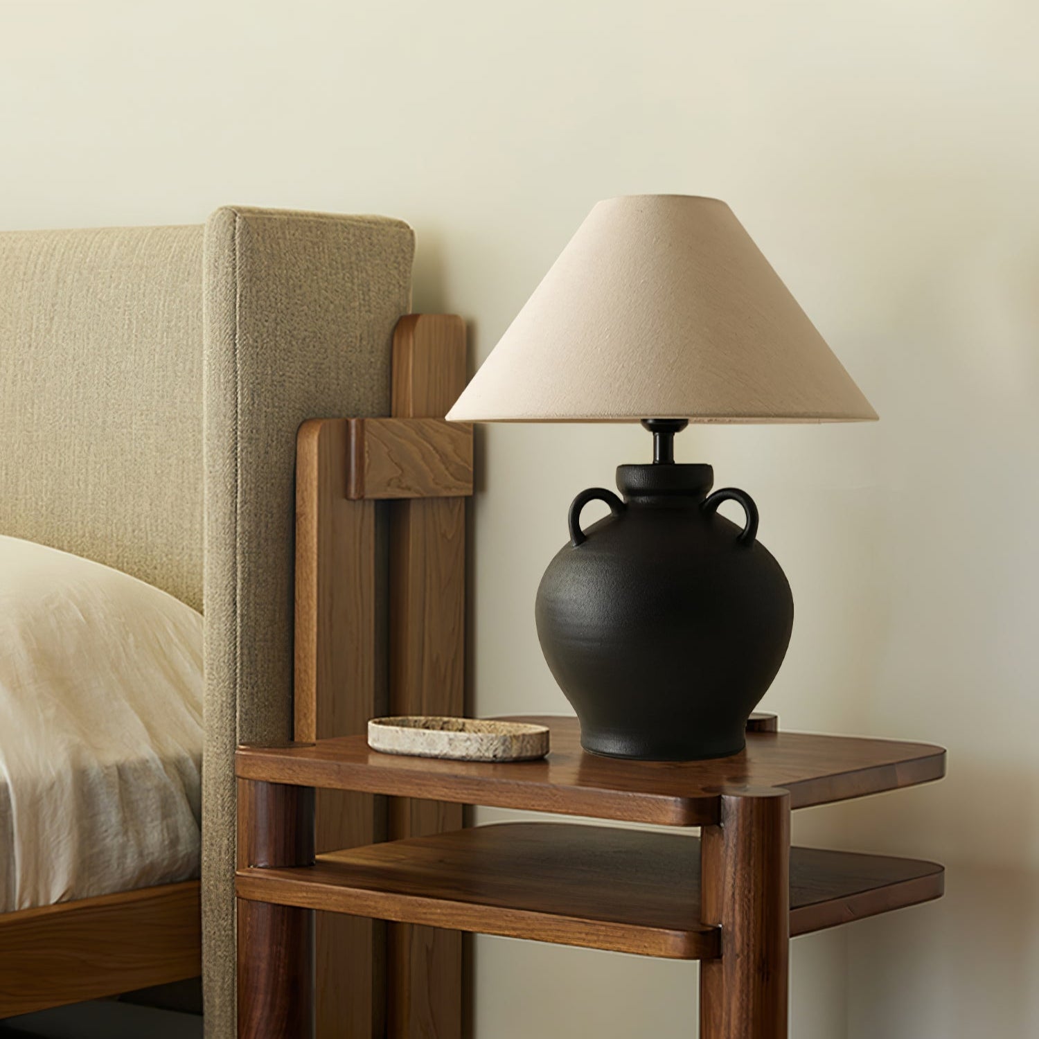 Joyce Modern Ceramics Table Lamp - Letslighting