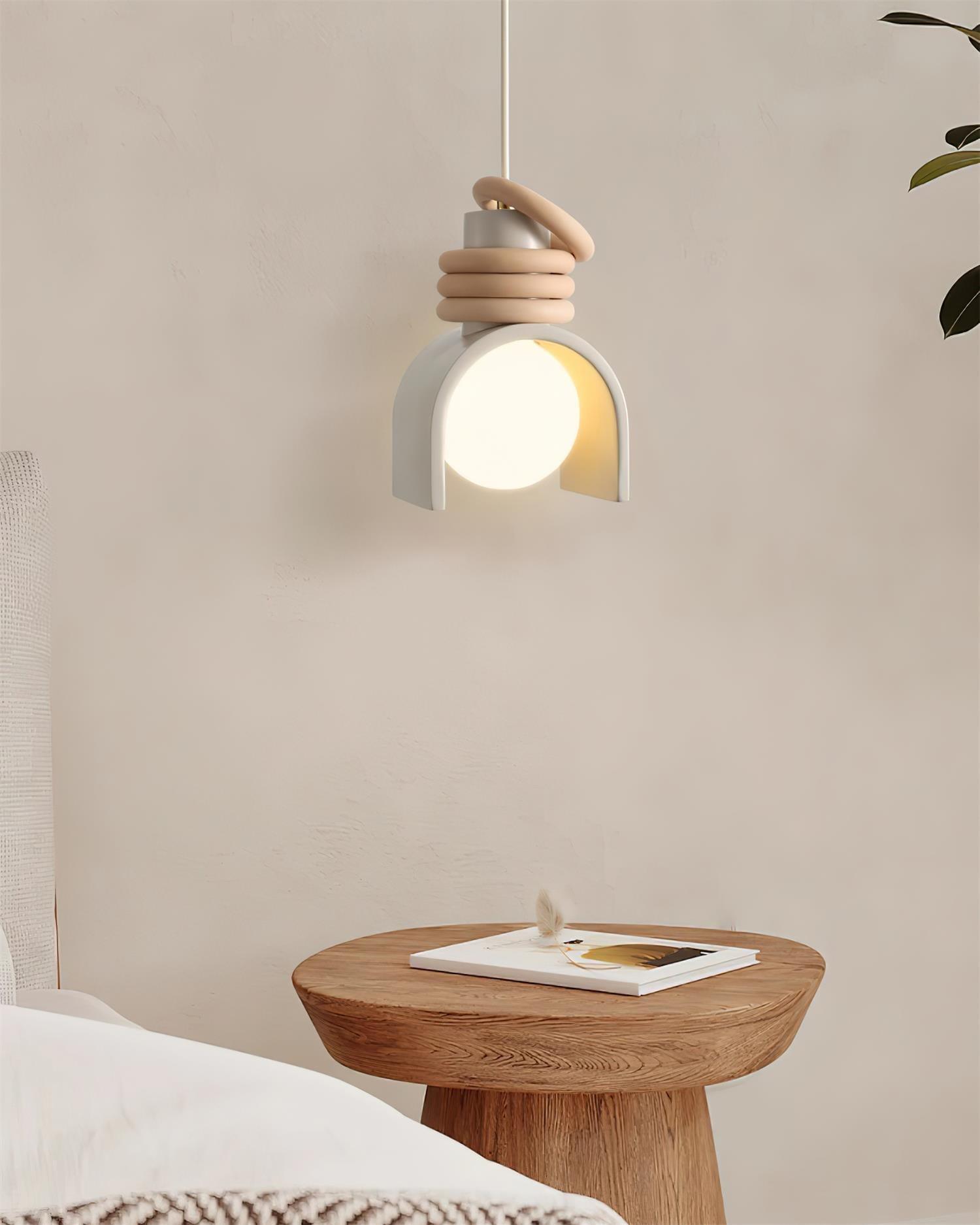 Twister Contemporary Glass Pendant Light - Letslighting