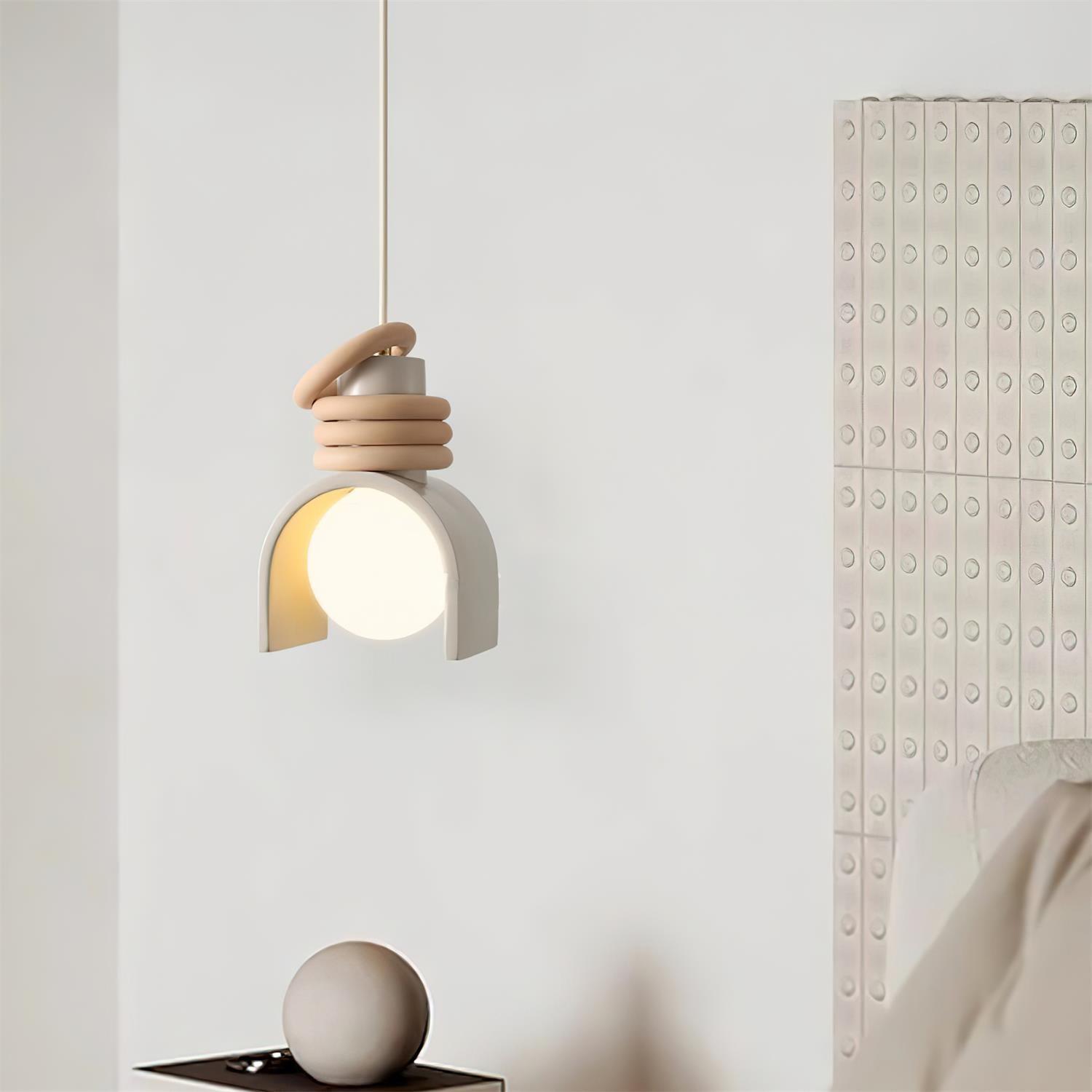 Twister Contemporary Glass Pendant Light - Letslighting