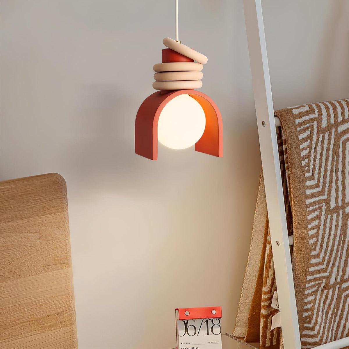 Twister Contemporary Glass Pendant Light - Letslighting