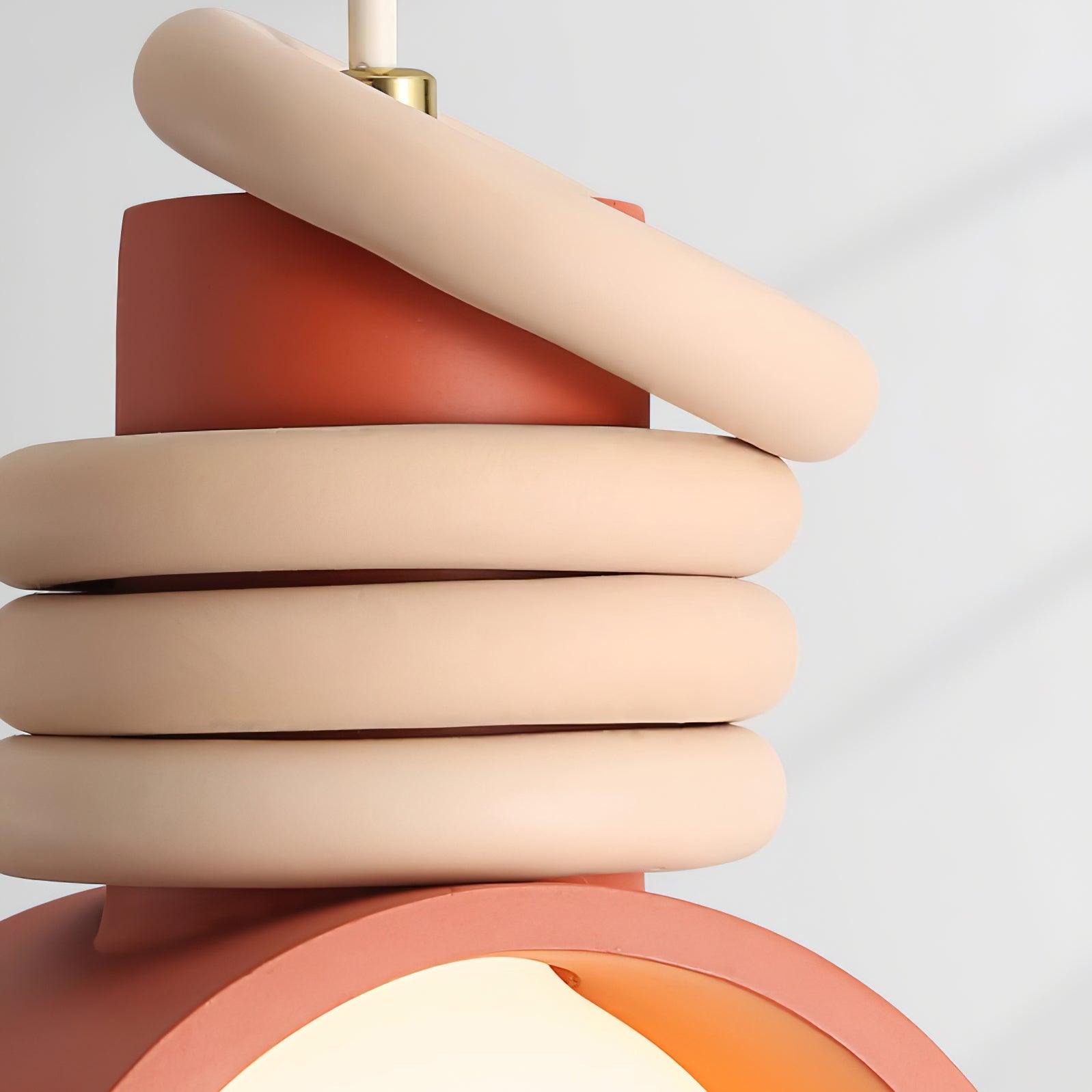 Twister Contemporary Glass Pendant Light - Letslighting