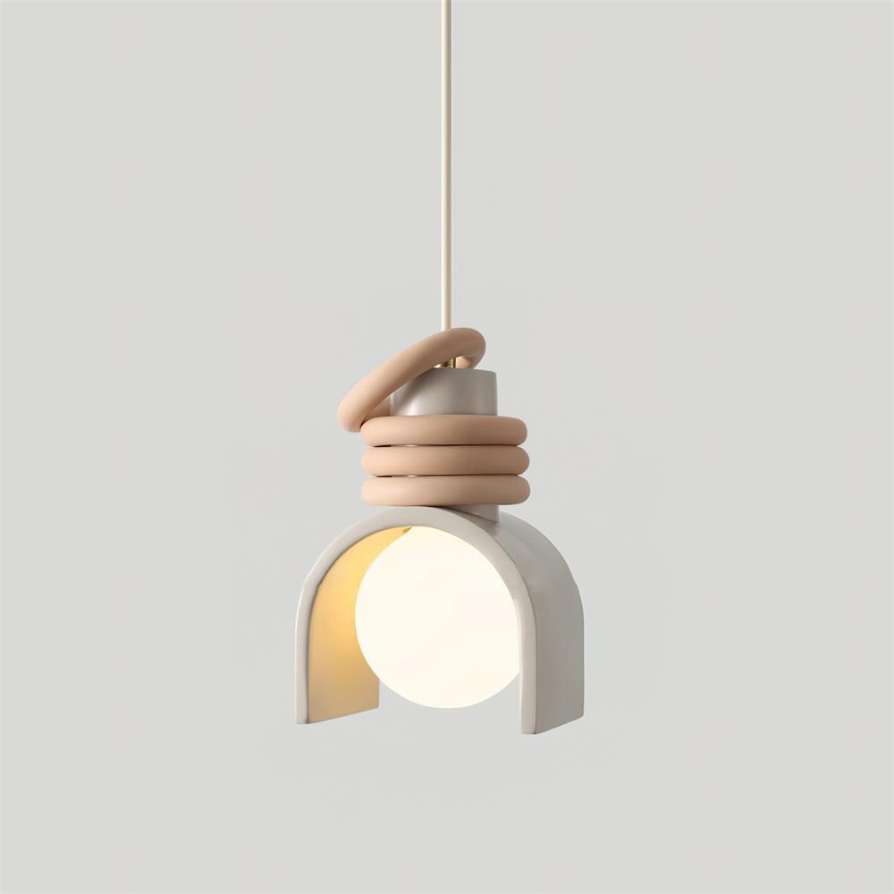 Twister Contemporary Glass Pendant Light - Letslighting